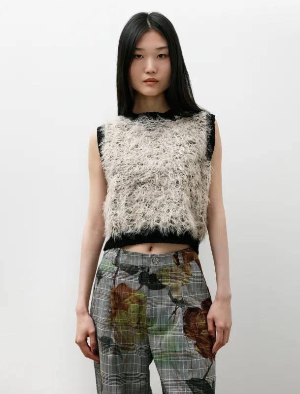 Apollo Knit Vest Black made by SHOP NEIGHBOR