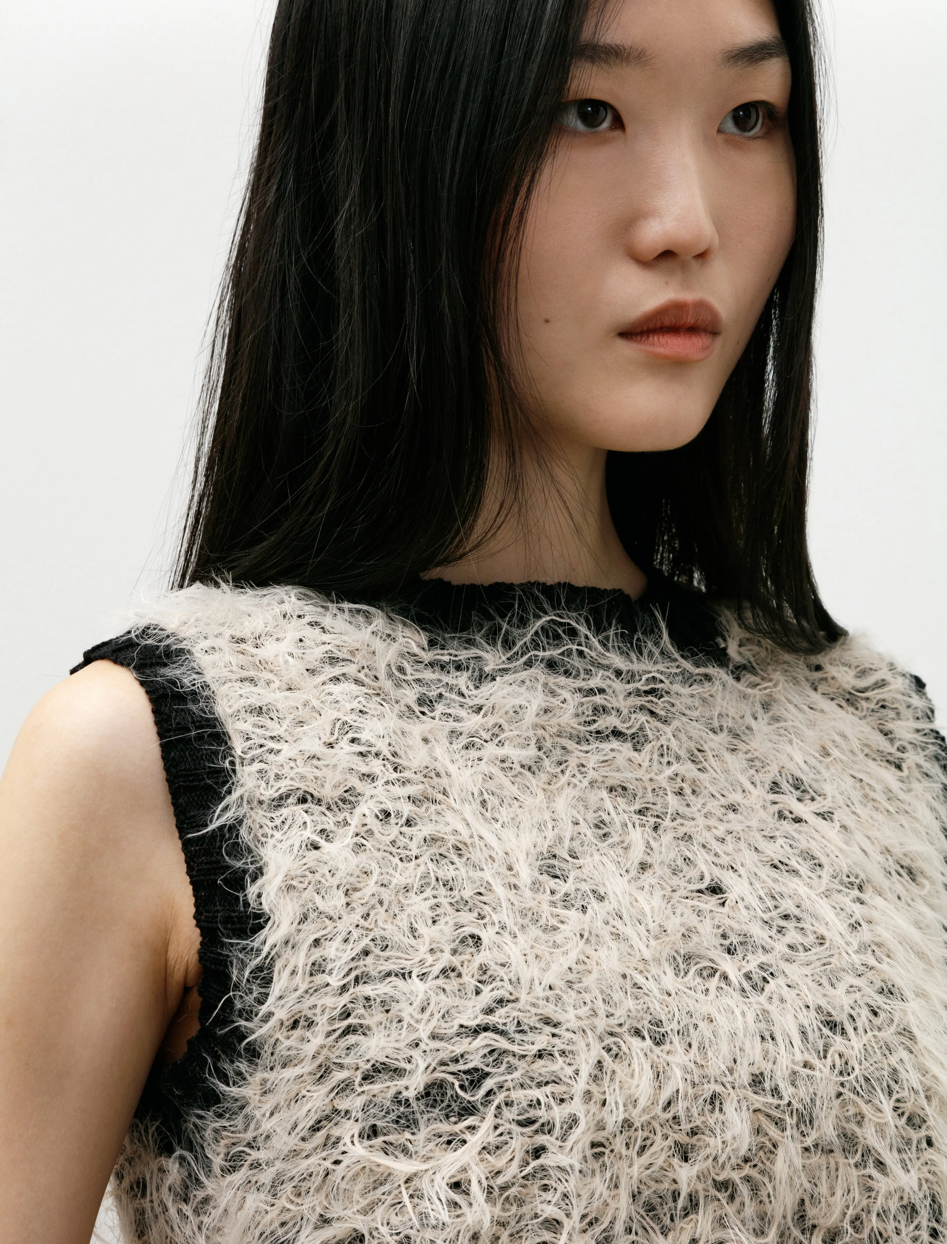 Apollo Knit Vest Black sold by SHOP NEIGHBOR product image thumbnail 2