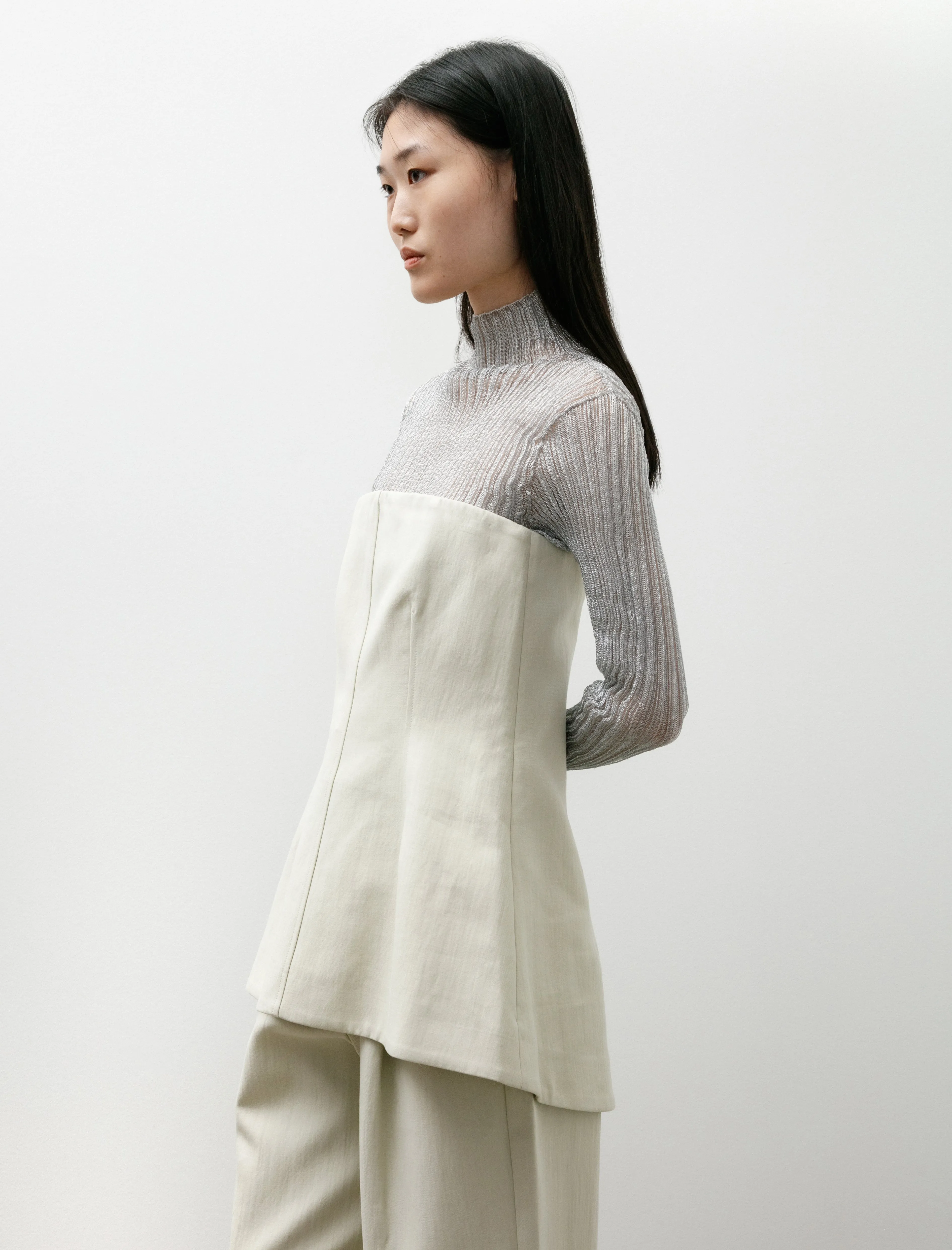 Arles Corset Top Dove sold by SHOP NEIGHBOR product image thumbnail 2