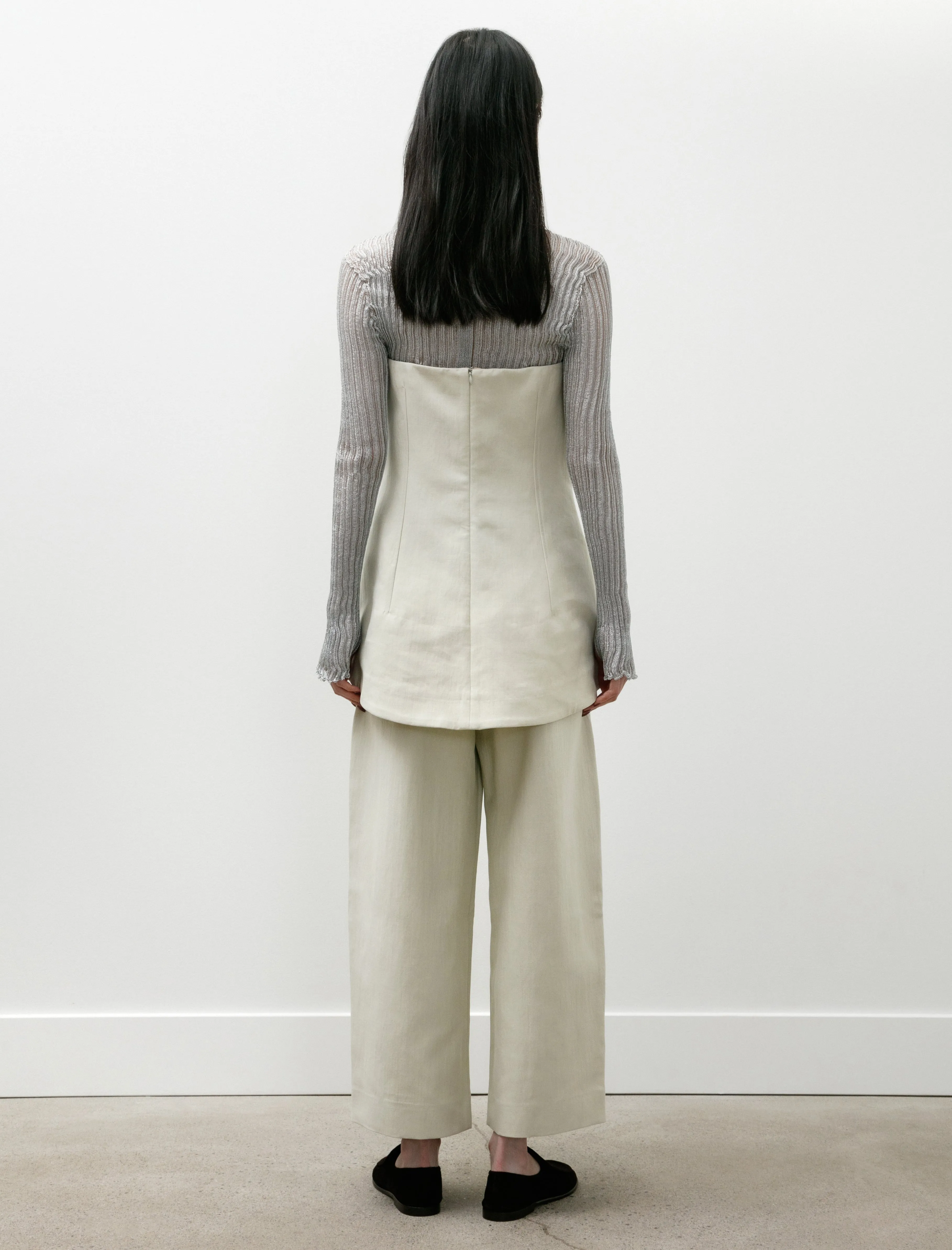 Fellini Pleated Pants Dove sold by SHOP NEIGHBOR product image thumbnail 4