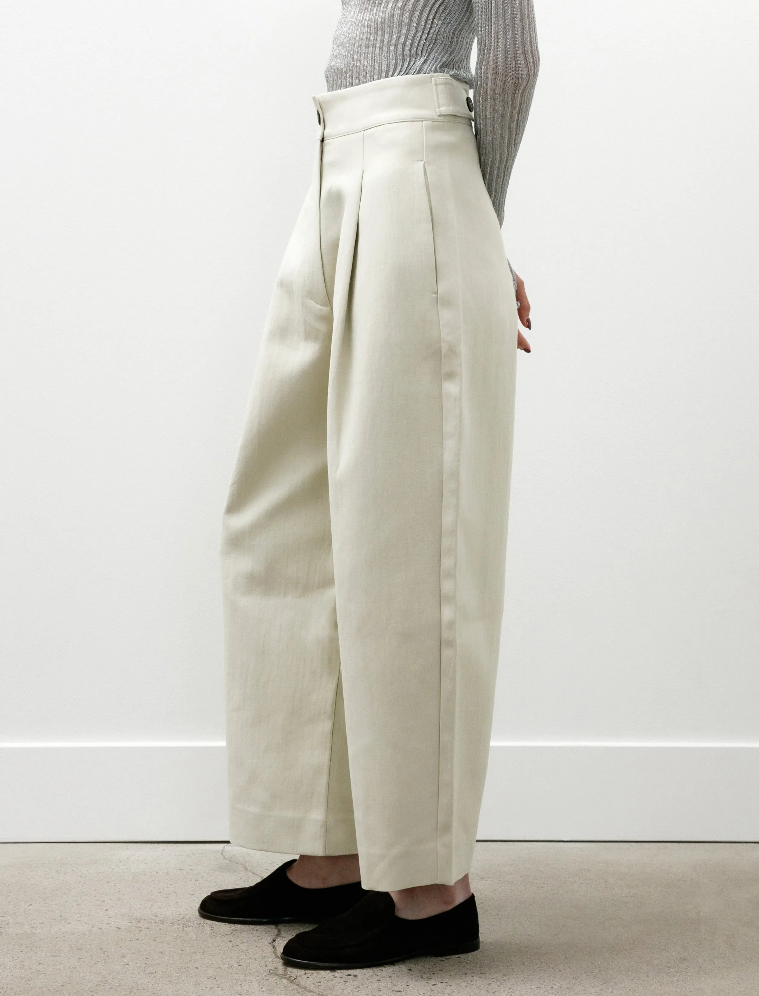 Fellini Pleated Pants Dove sold by SHOP NEIGHBOR product image thumbnail 5