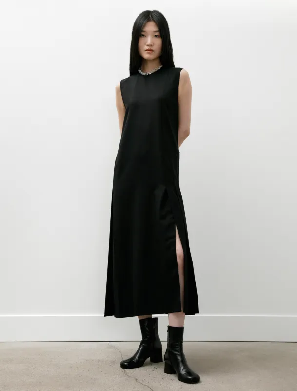 Carat Pleated Sleeveless Dress Black sold by SHOP NEIGHBOR