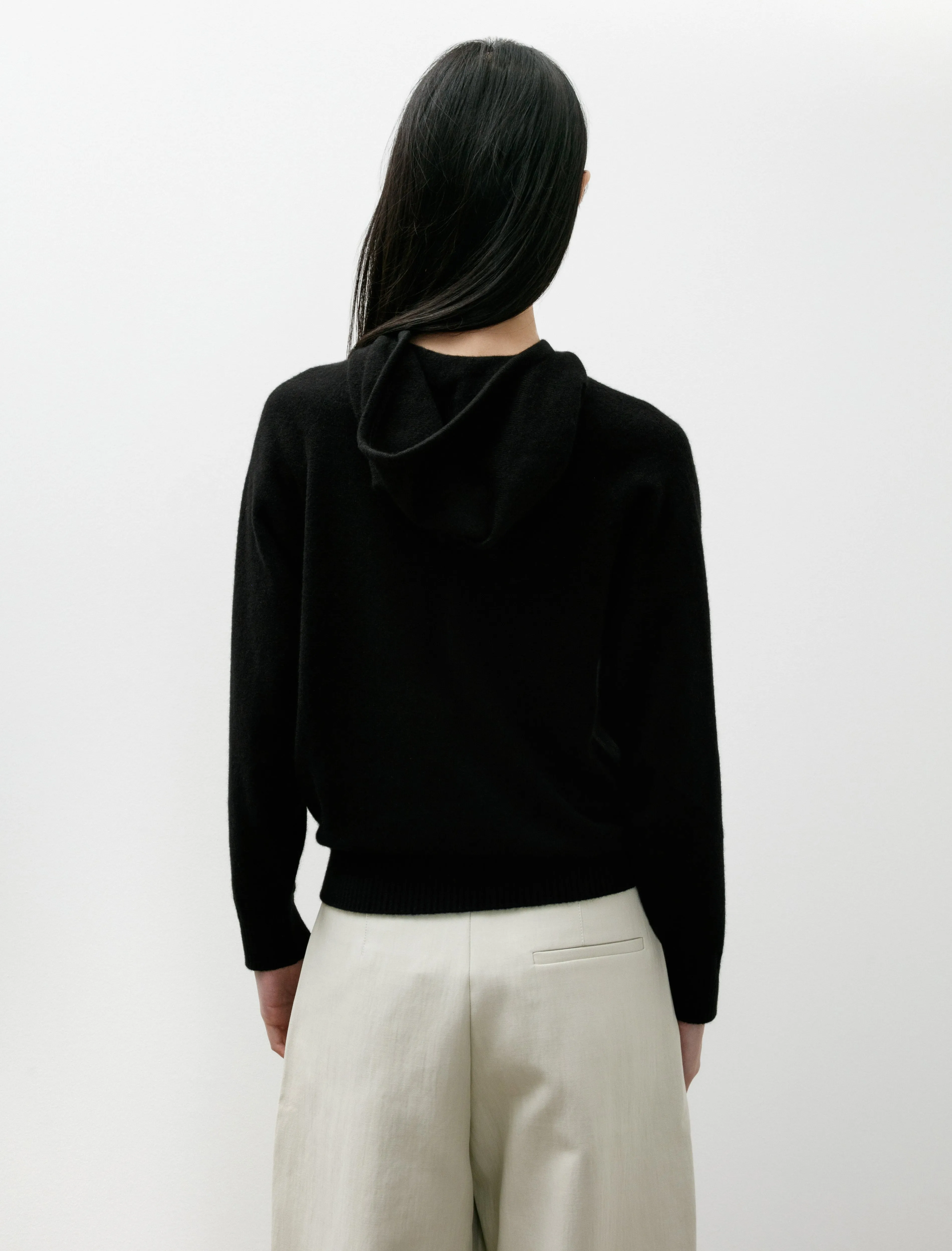 Cashmere Hoodie Top Black sold by SHOP NEIGHBOR product image thumbnail 3
