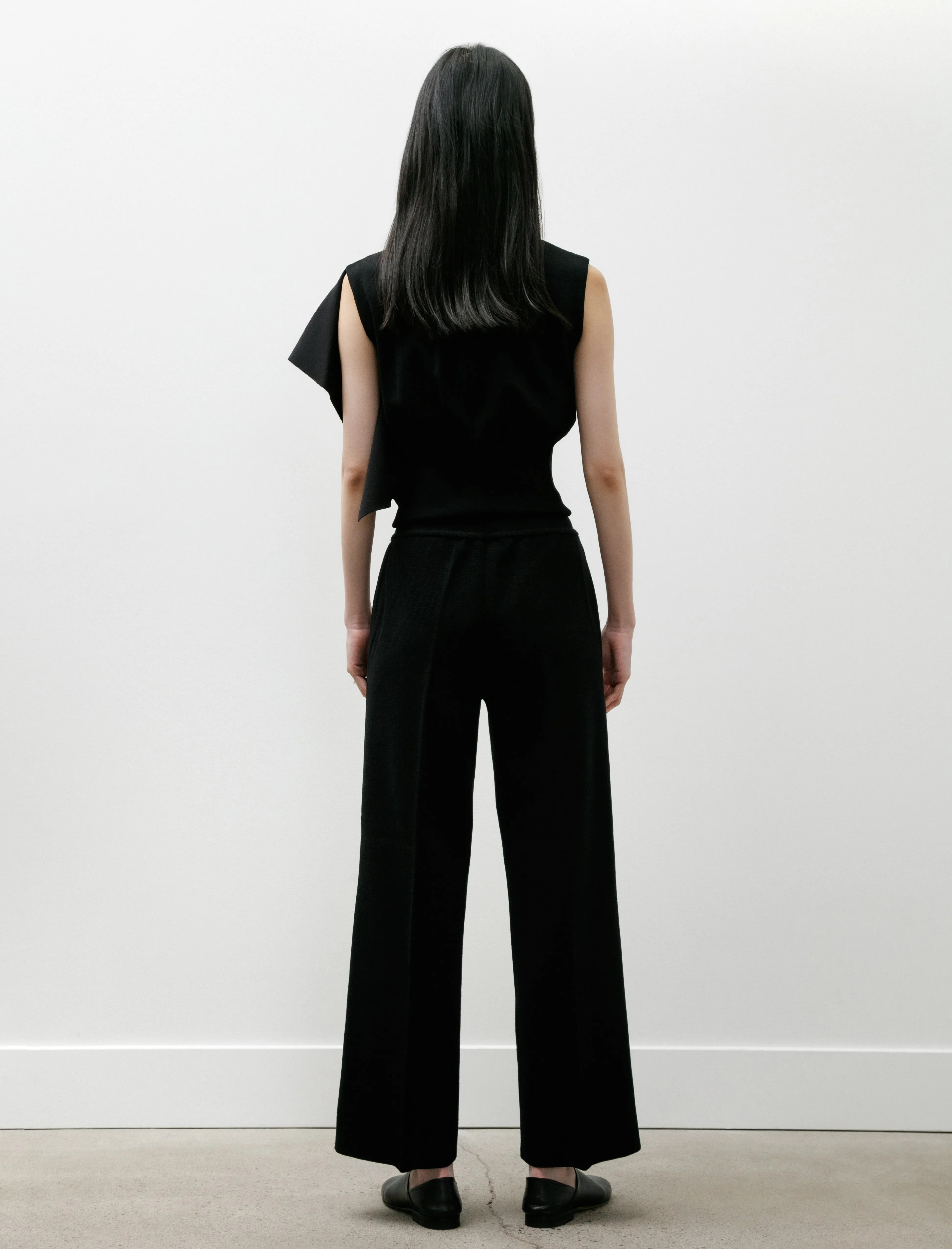TW Milan Semi Wide Pants Black sold by SHOP NEIGHBOR product image thumbnail 5