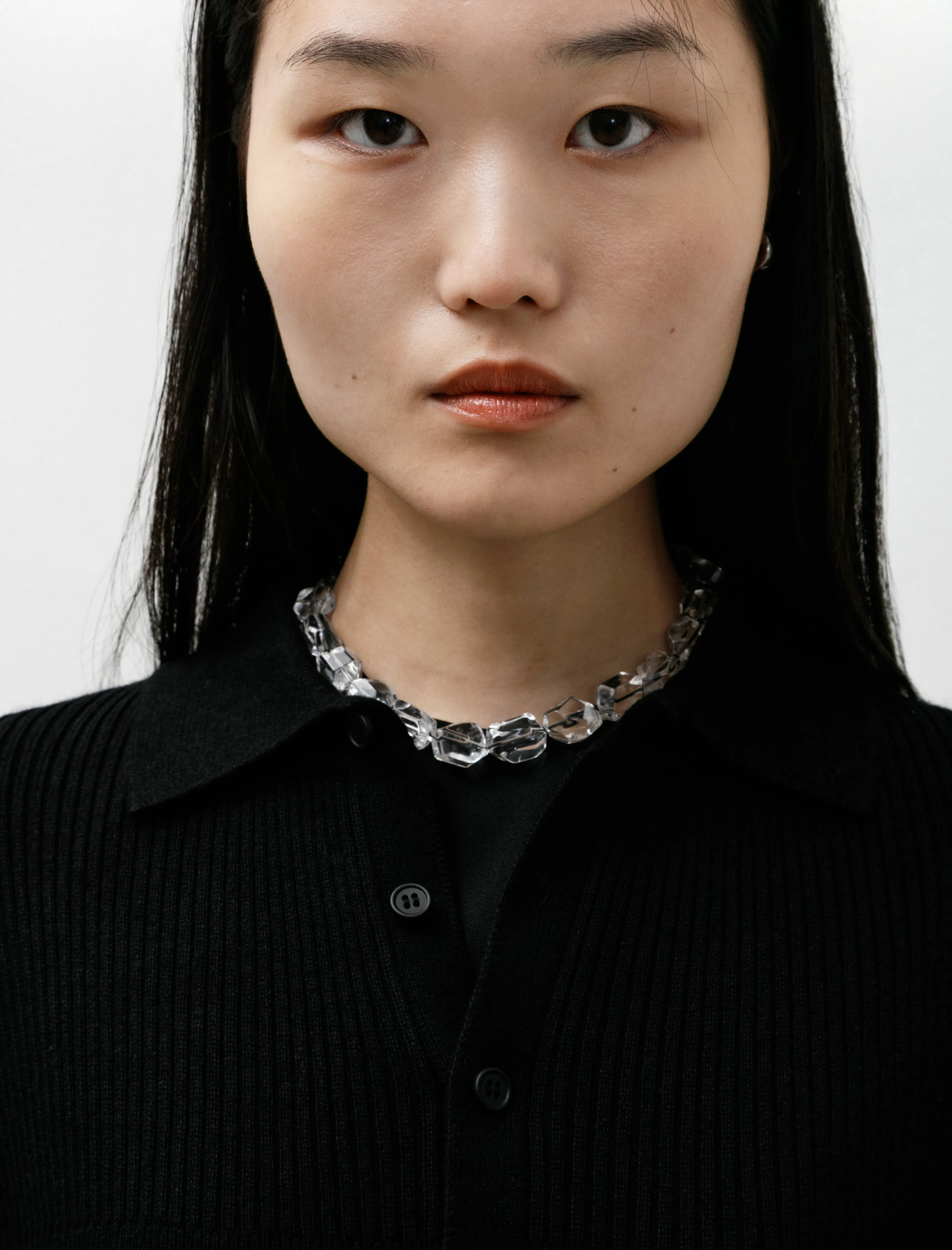 Silk Cashmere Rivulet Cropped Shirt Cardigan sold by SHOP NEIGHBOR product image thumbnail 3