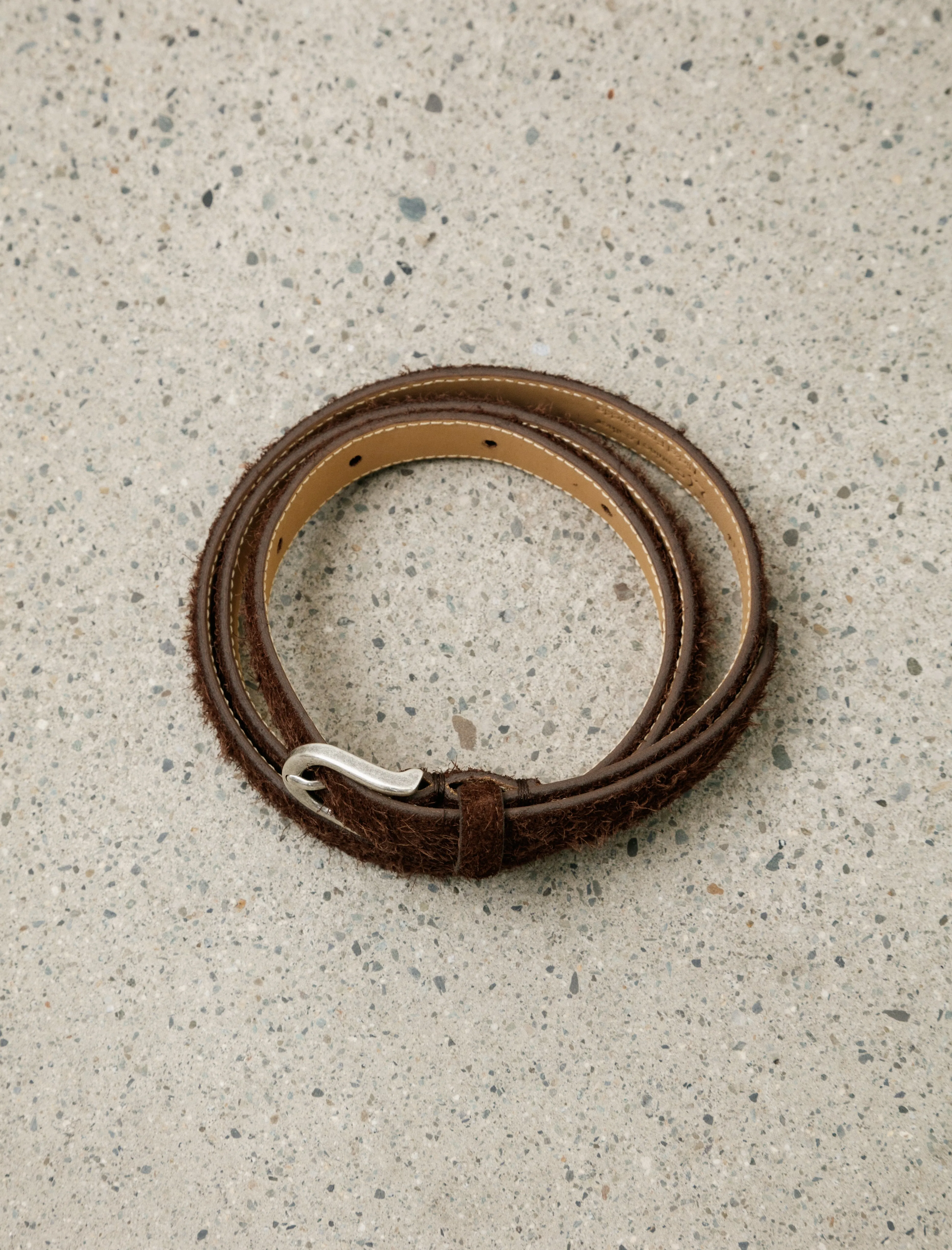 Purpose Belt Brown Fuzzy Suede sold by SHOP NEIGHBOR product image thumbnail 4