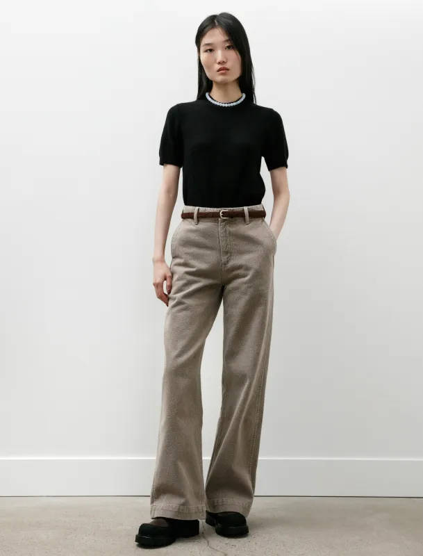 Womens Straight Cut Jeans Brushed Mudstone sold by SHOP NEIGHBOR