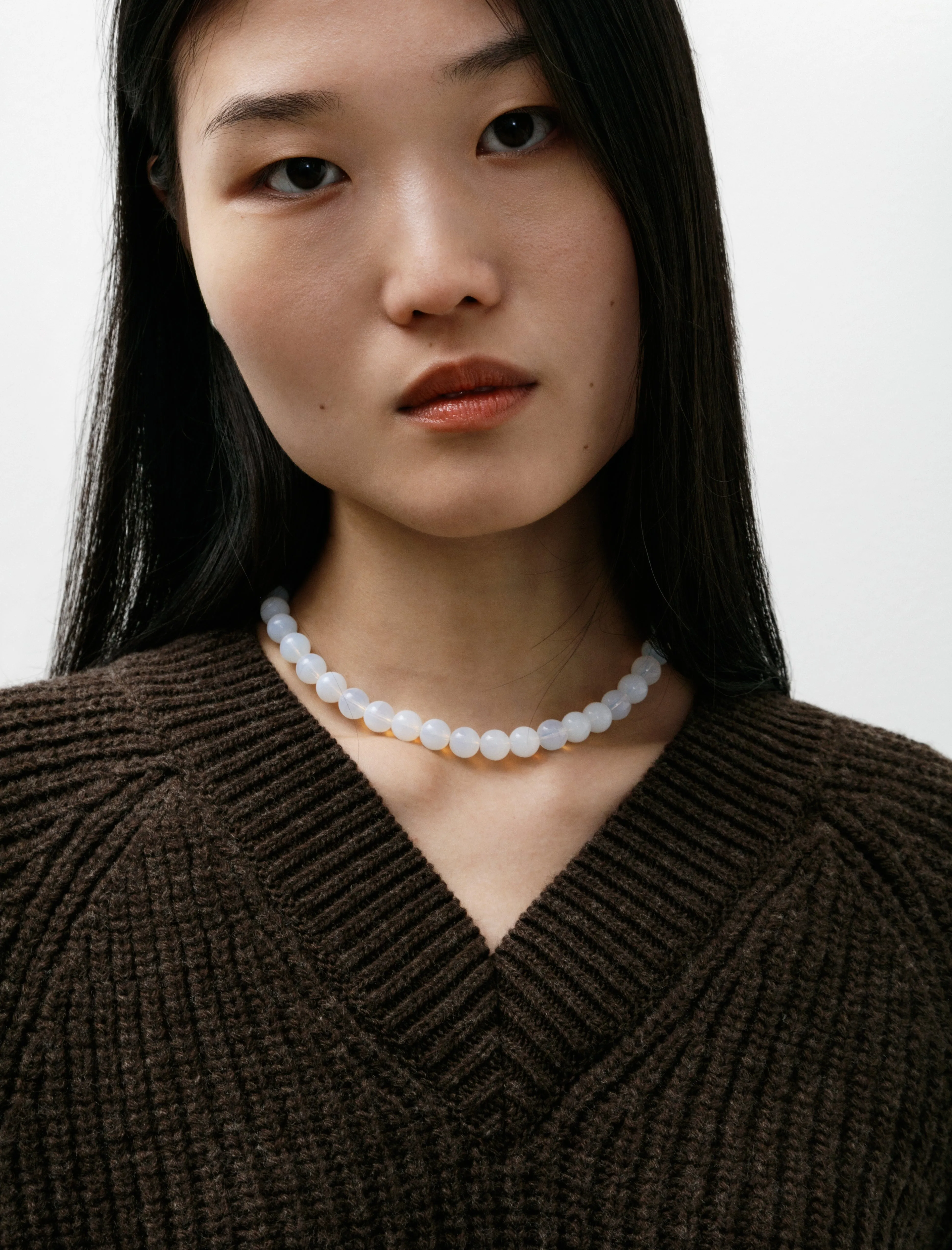 Plaza V-Neck Dark Brown sold by SHOP NEIGHBOR product image thumbnail 2