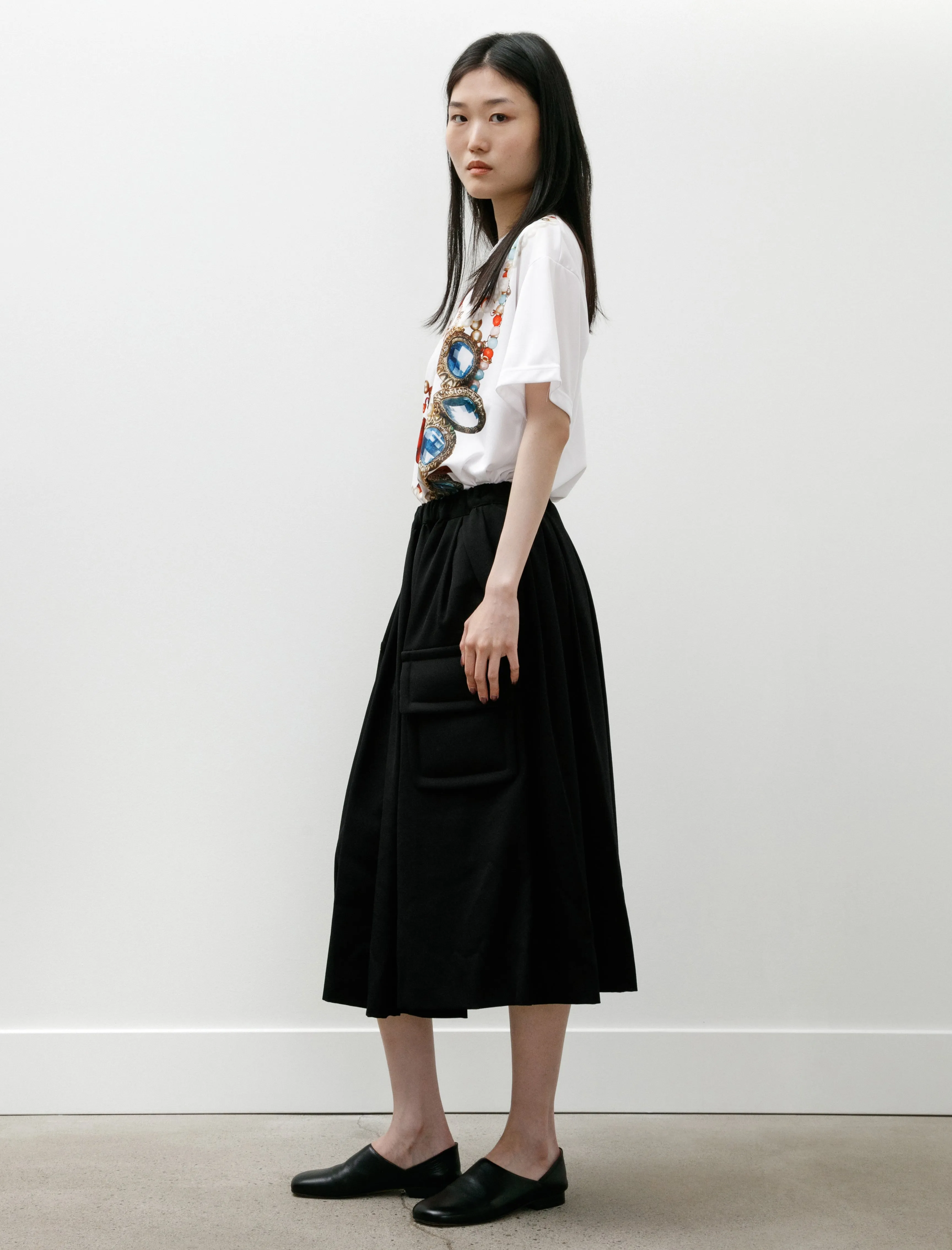 Cargo Pocket Skirt Black sold by SHOP NEIGHBOR product image thumbnail 3