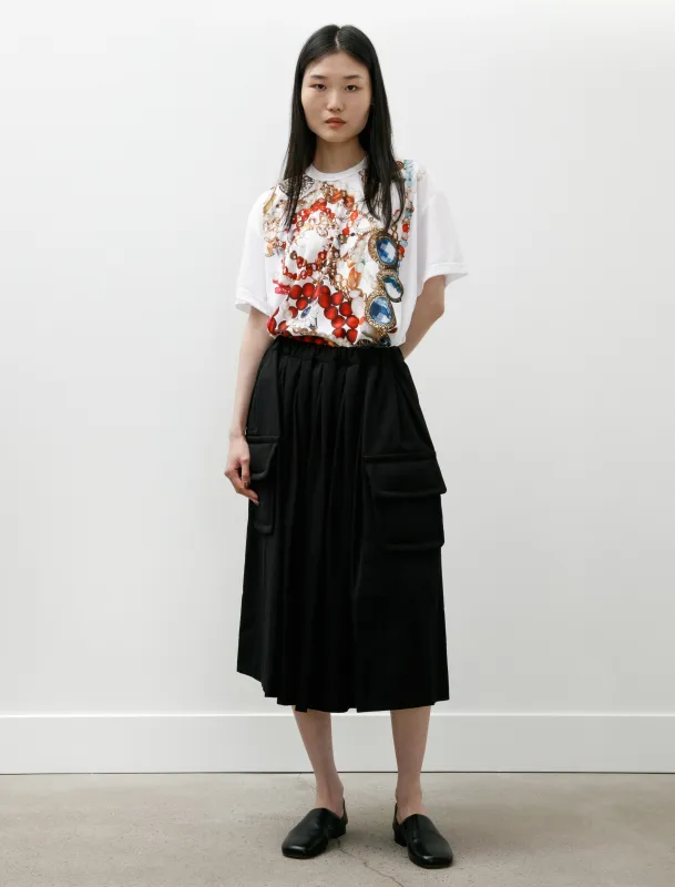 Cargo Pocket Skirt Black sold by SHOP NEIGHBOR