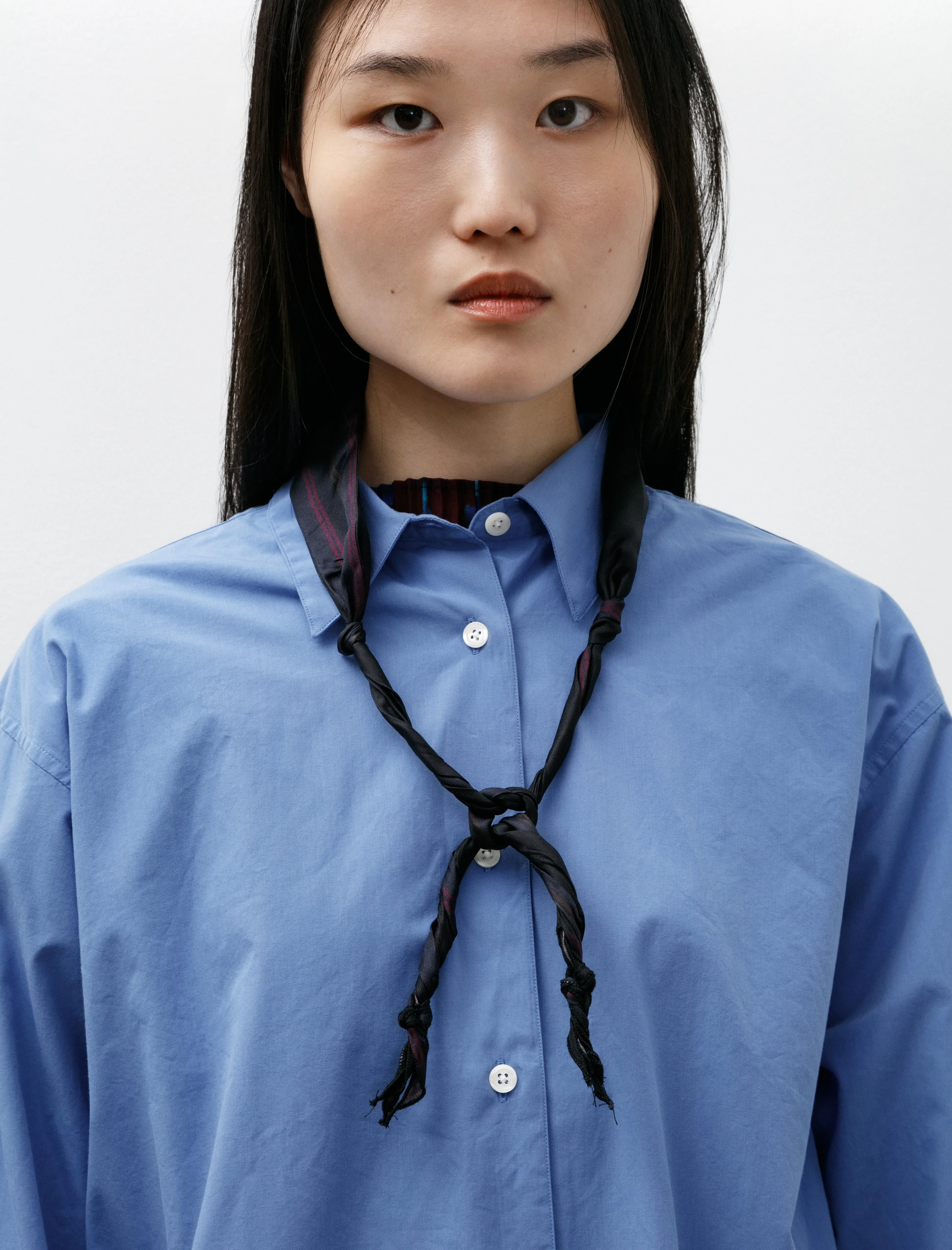 Twisted Tie Dim Blue Stripe sold by SHOP NEIGHBOR product image thumbnail 2