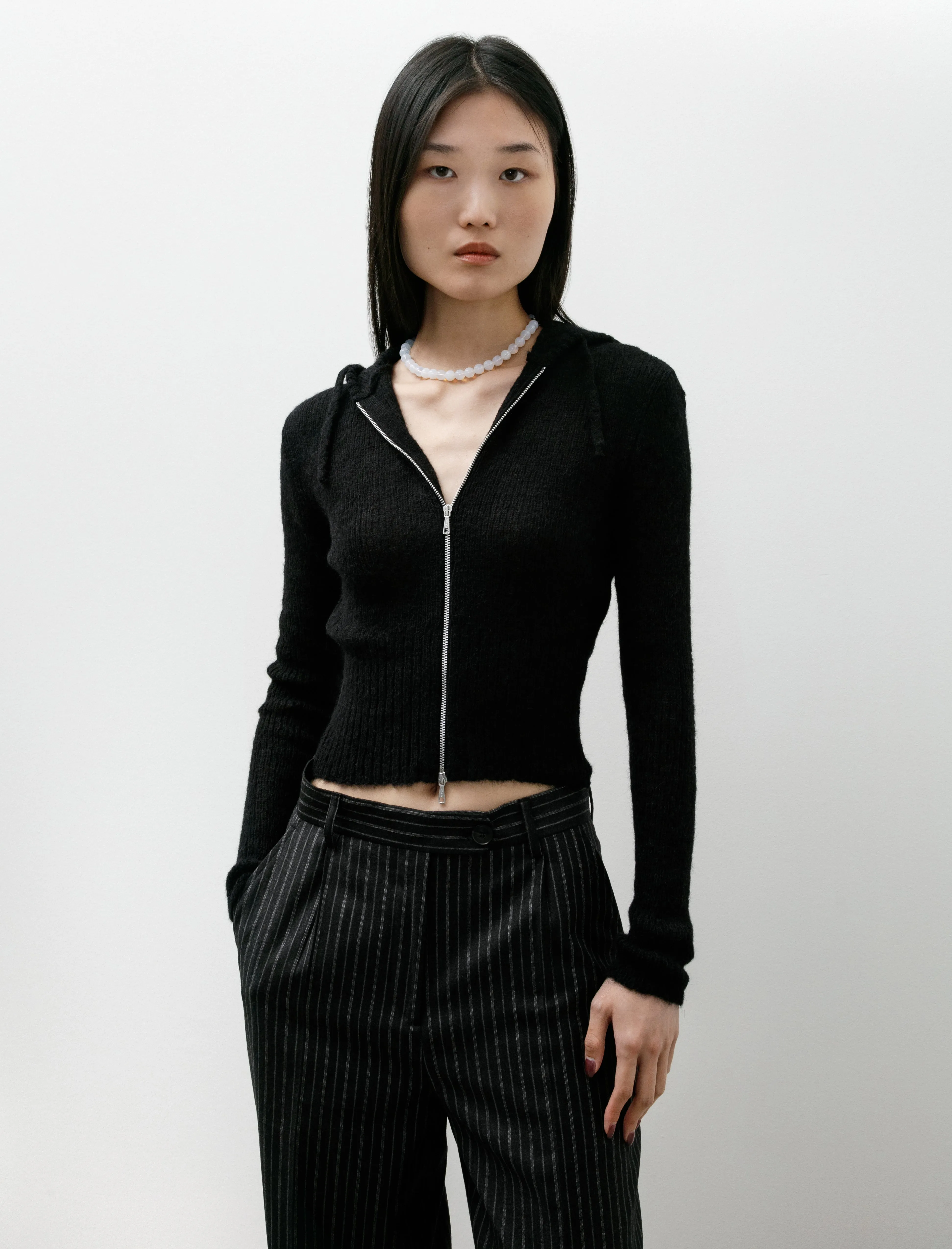 Compact Hood Black Fuzzy Alpaca sold by SHOP NEIGHBOR