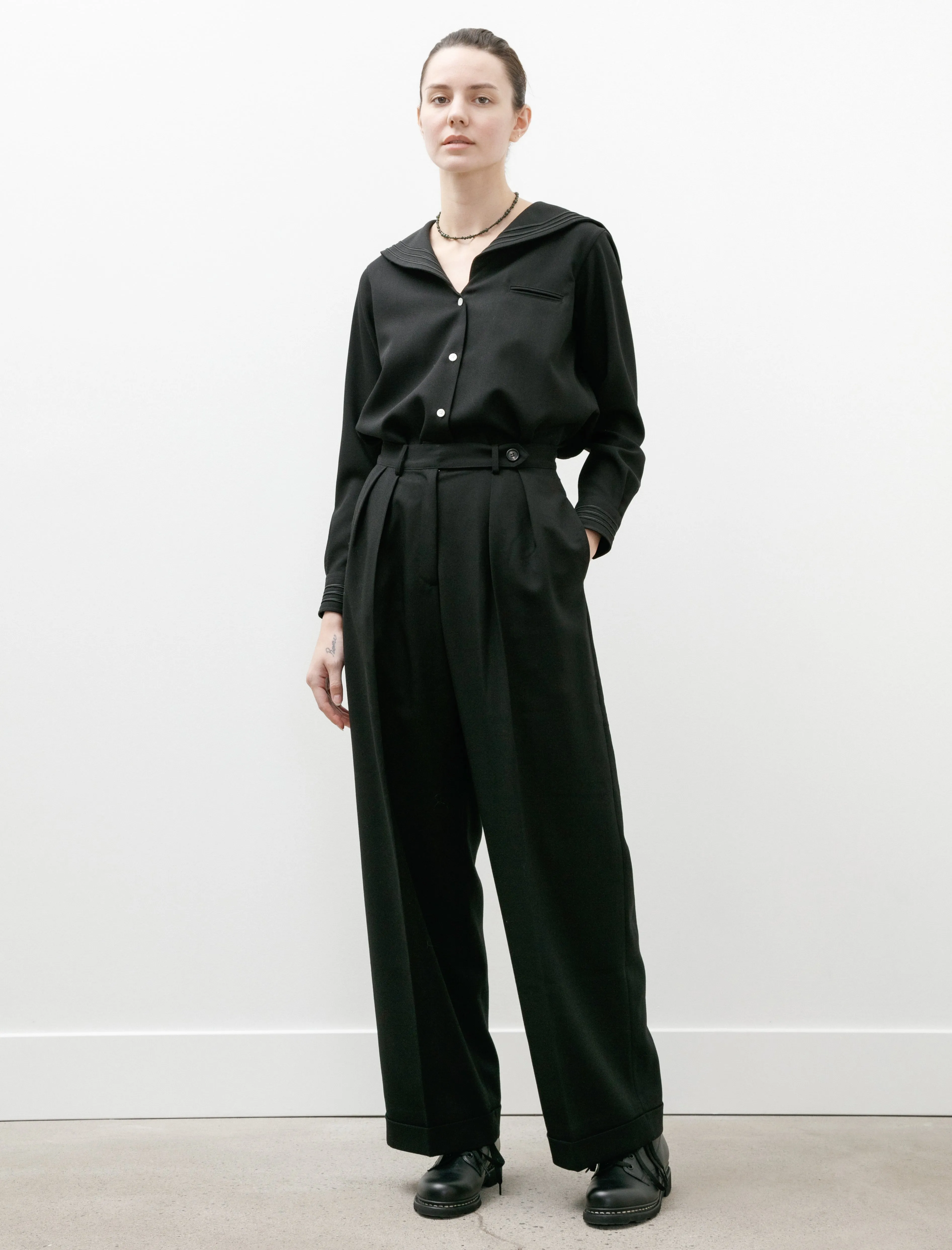 Astor Port Trousers Black sold by SHOP NEIGHBOR