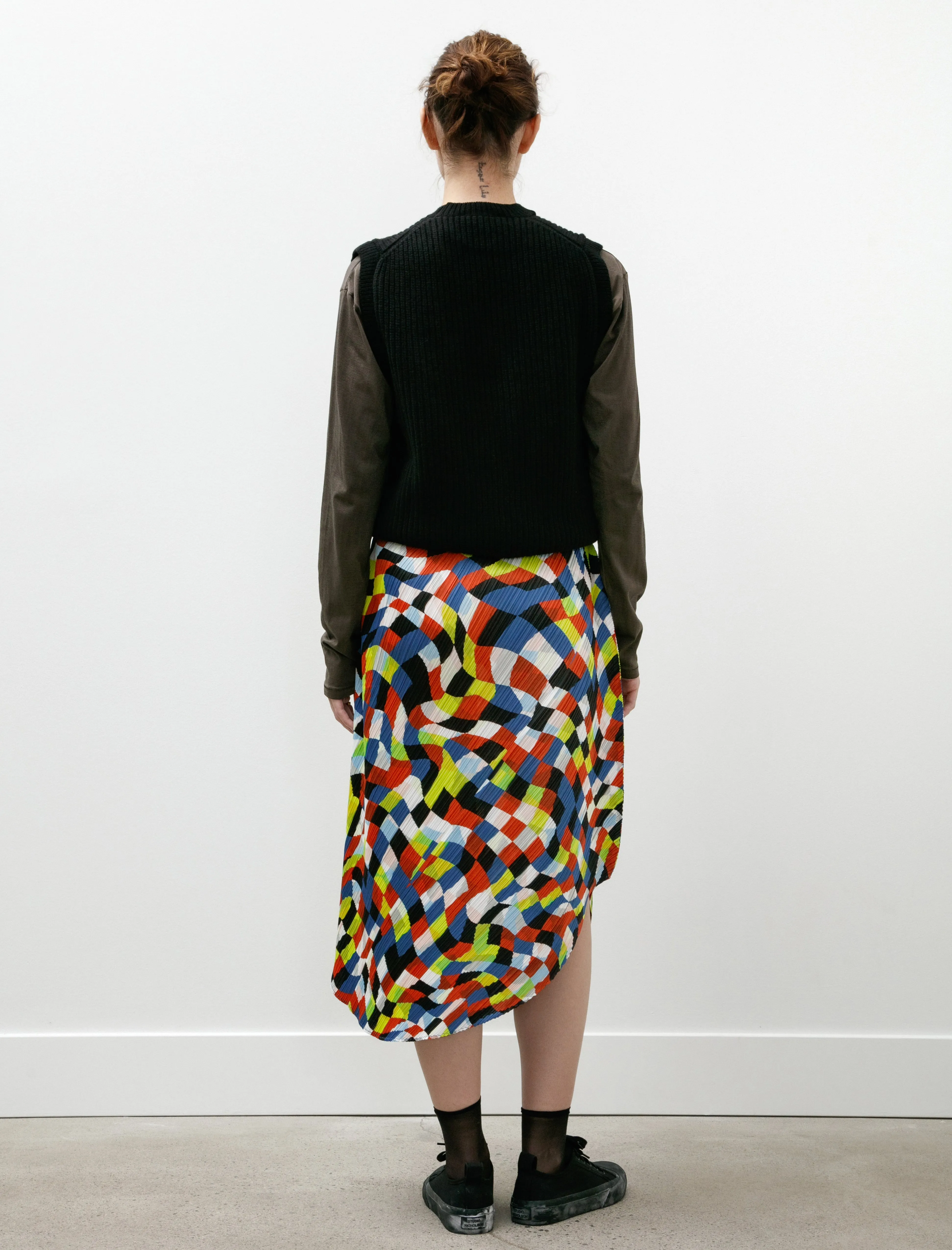 Dancing Squares Skirt Multi sold by SHOP NEIGHBOR product image thumbnail 5
