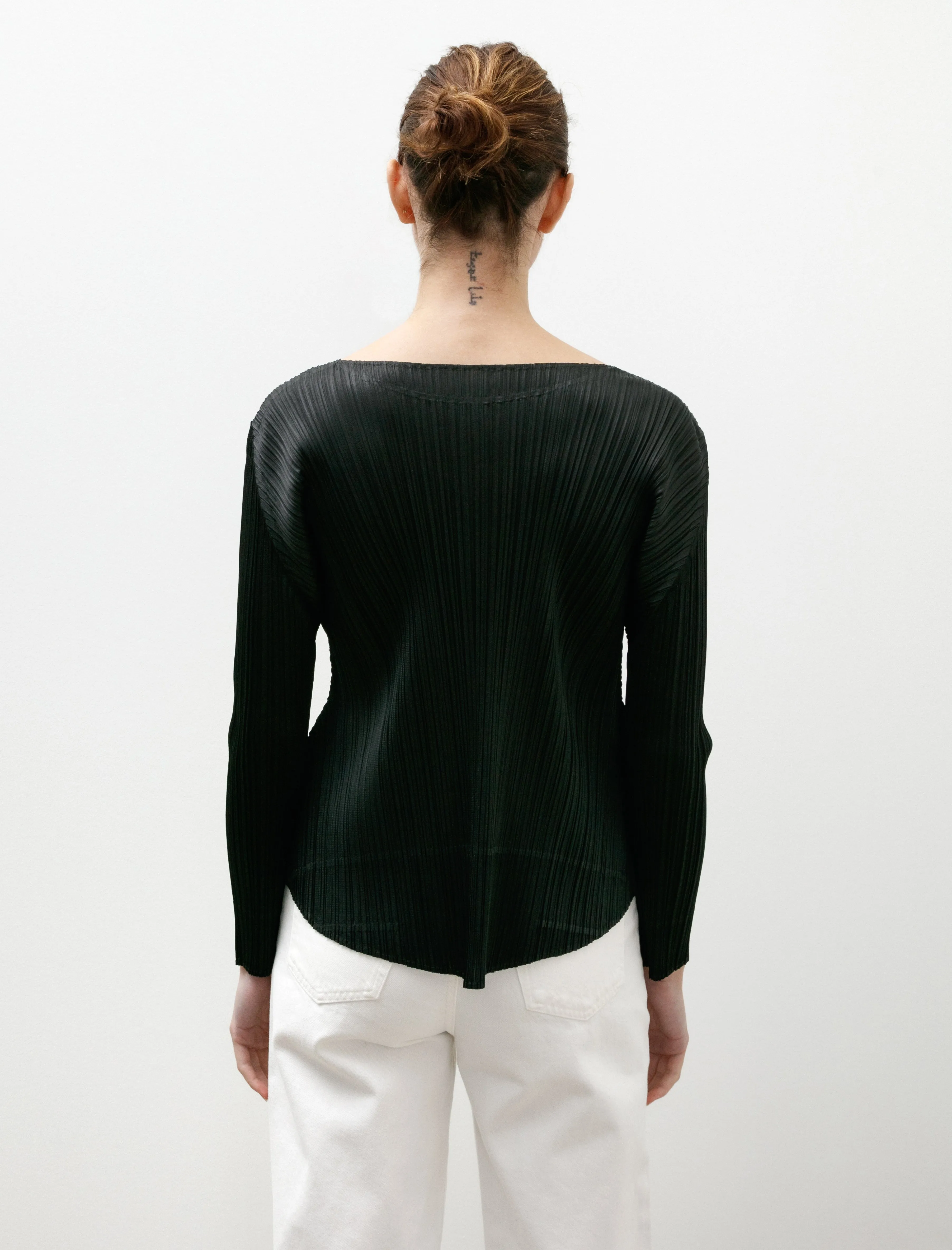 Monthly Colours Curved Hem Top Black sold by SHOP NEIGHBOR product image thumbnail 3