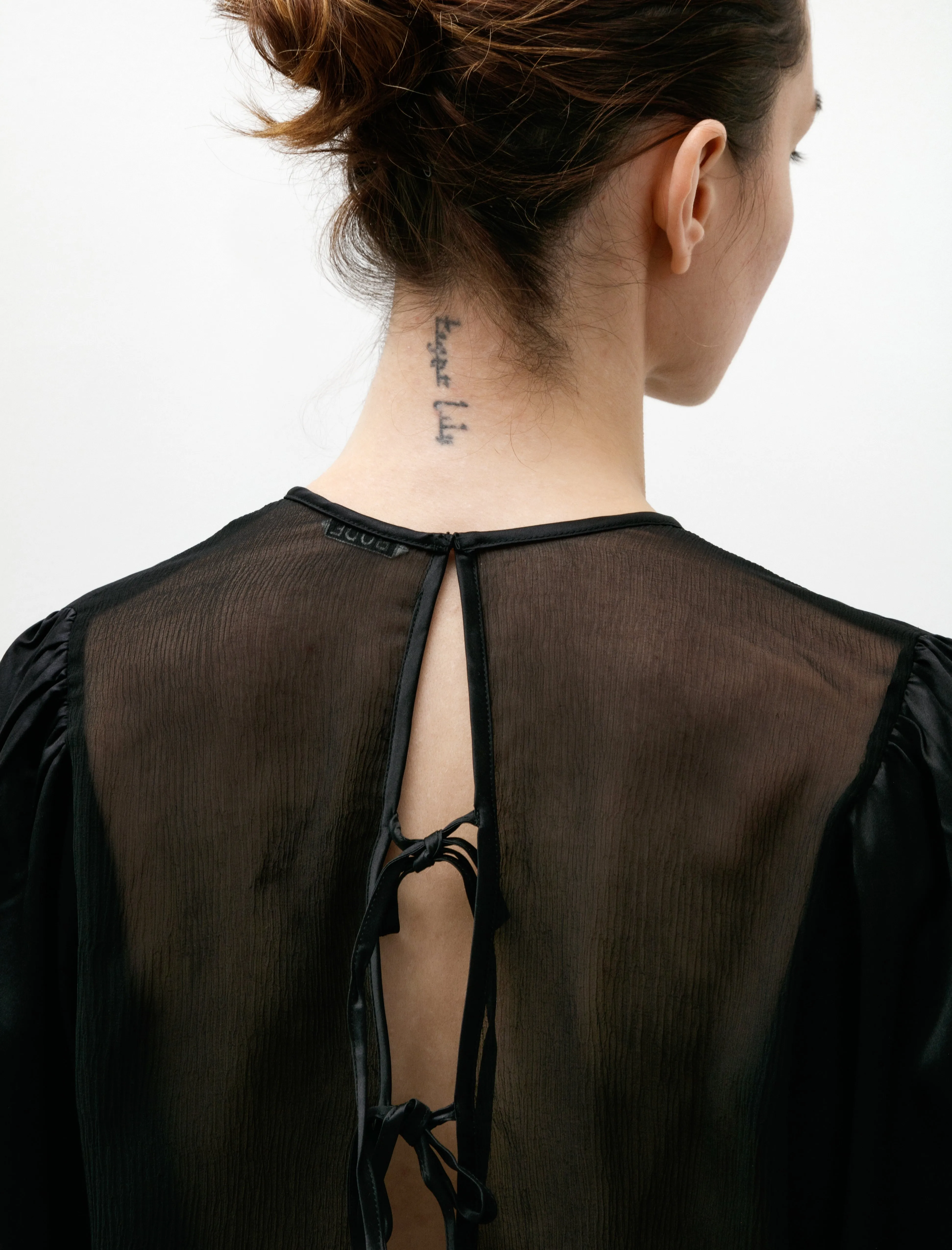 Belle Blouse Black sold by SHOP NEIGHBOR product image thumbnail 4