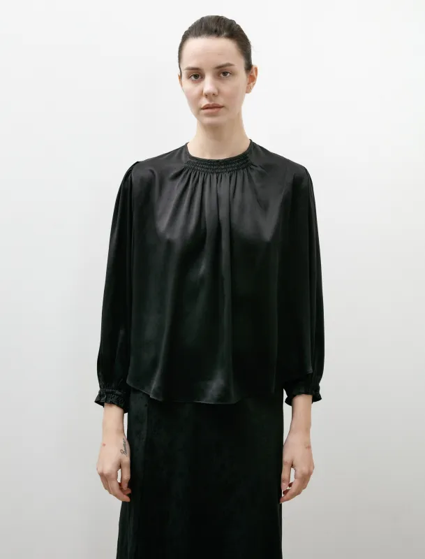 Belle Blouse Black sold by SHOP NEIGHBOR