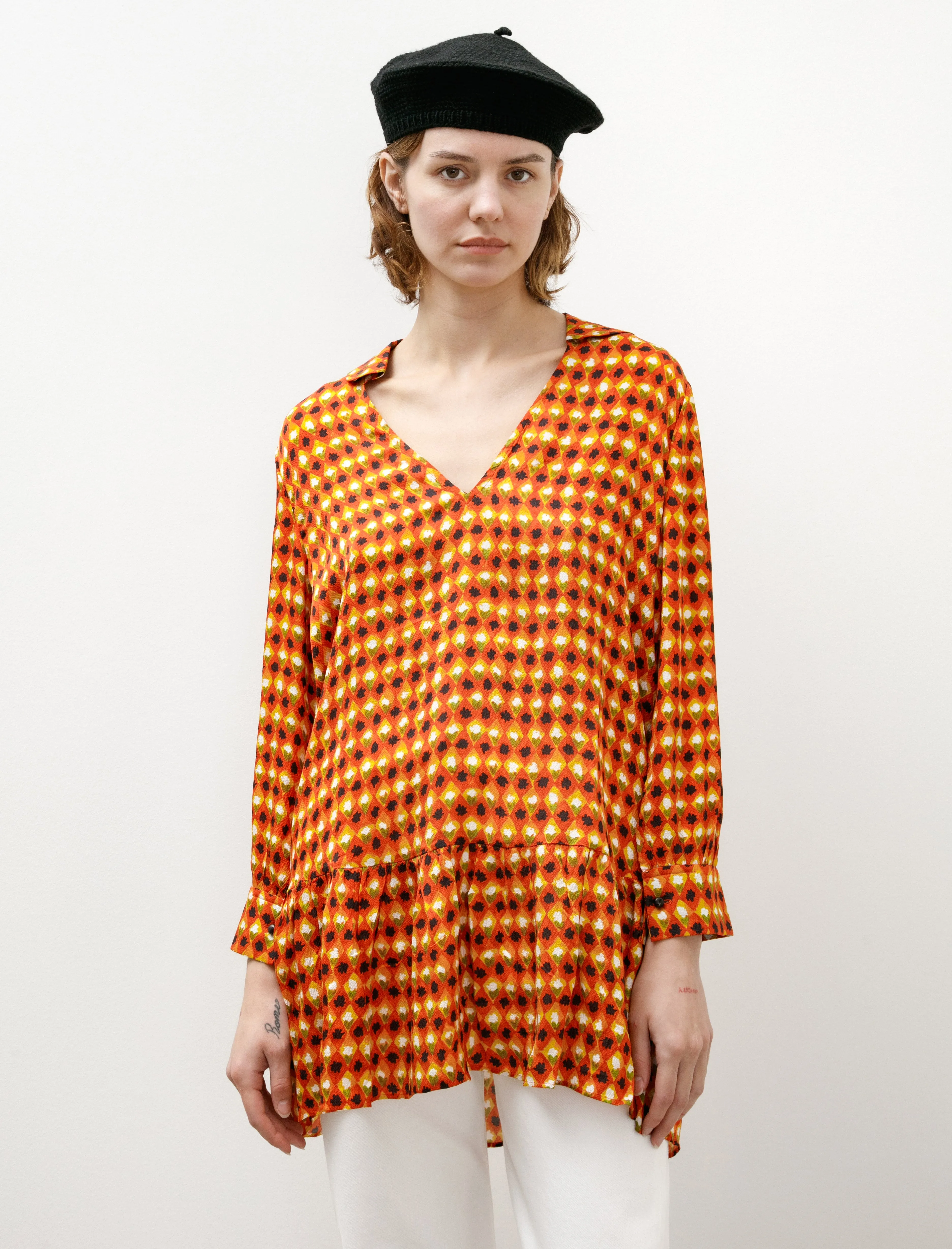 Orana Dress Red Multi sold by SHOP NEIGHBOR