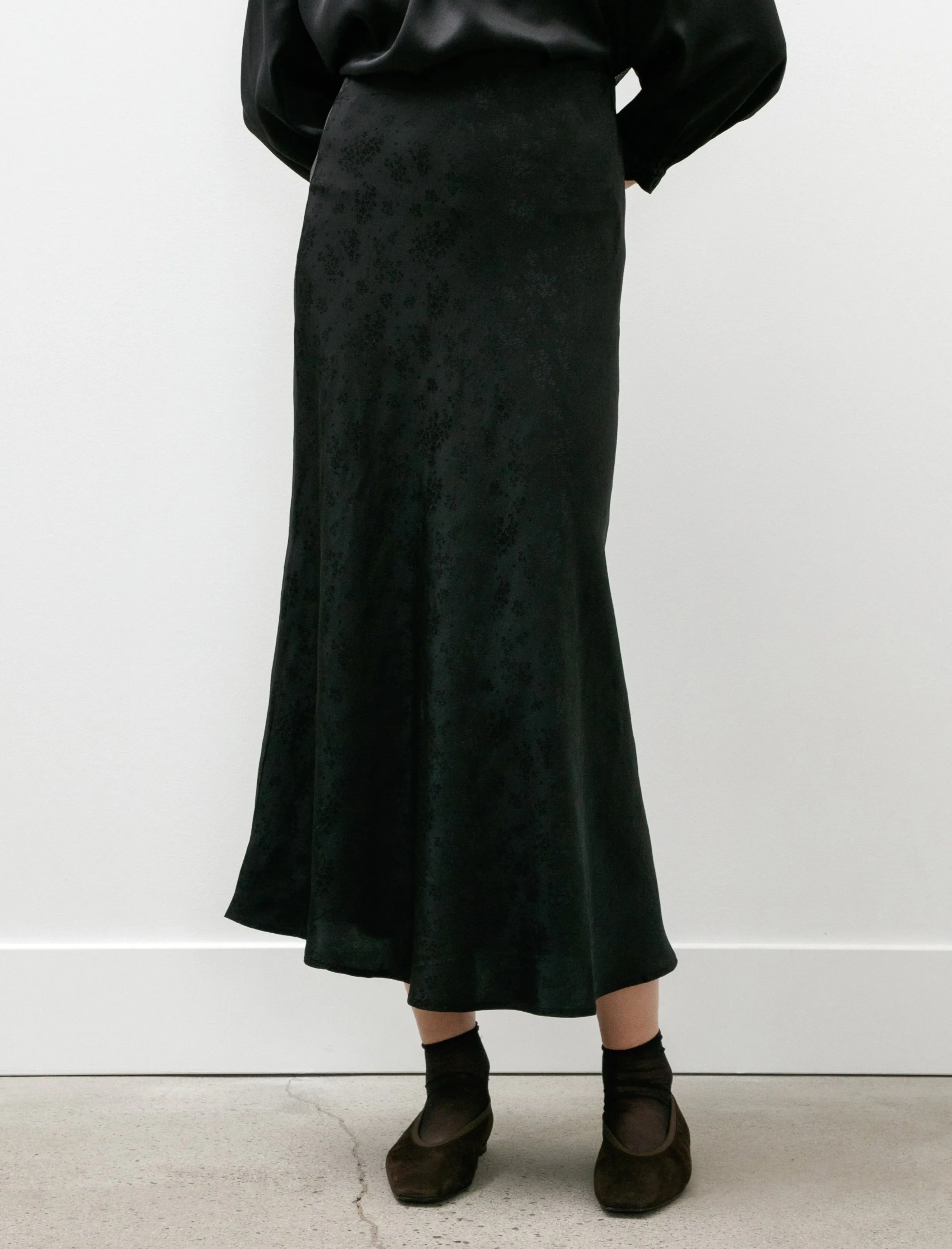 Moonflower Jacquard Skirt Black sold by SHOP NEIGHBOR product image thumbnail 2