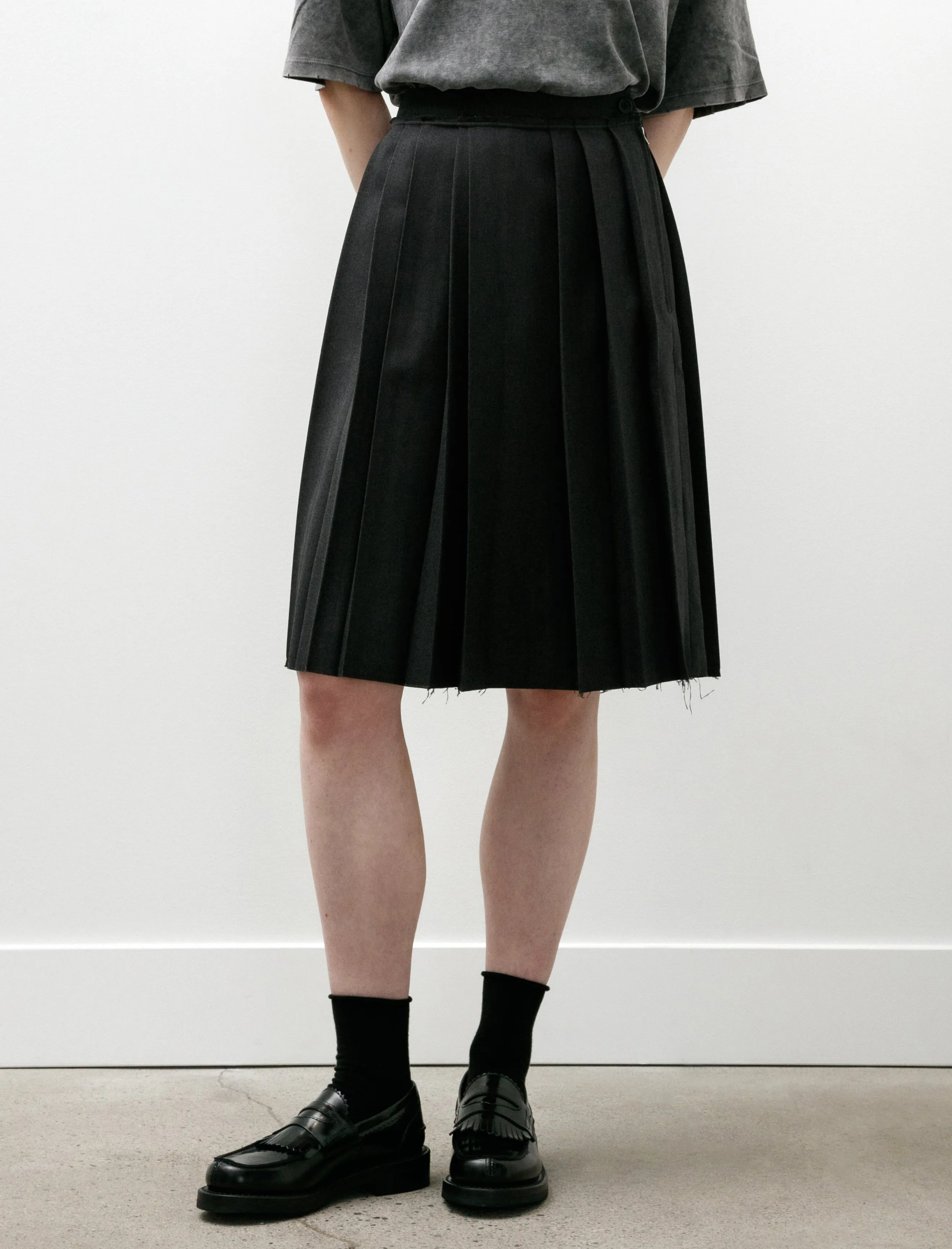 Pleat Skirt Dark Grey sold by SHOP NEIGHBOR product image thumbnail 2