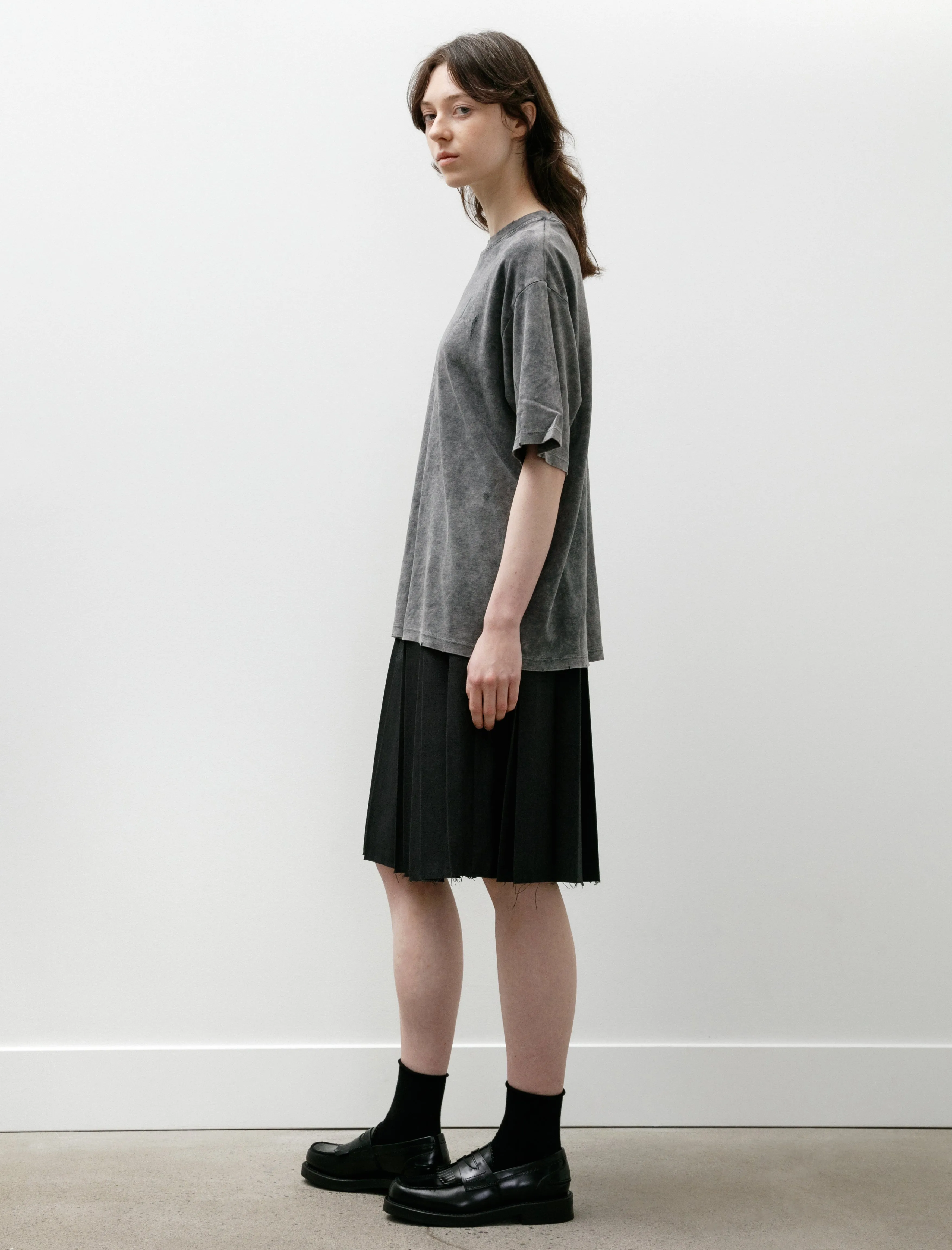 Pleat Skirt Dark Grey sold by SHOP NEIGHBOR product image thumbnail 3