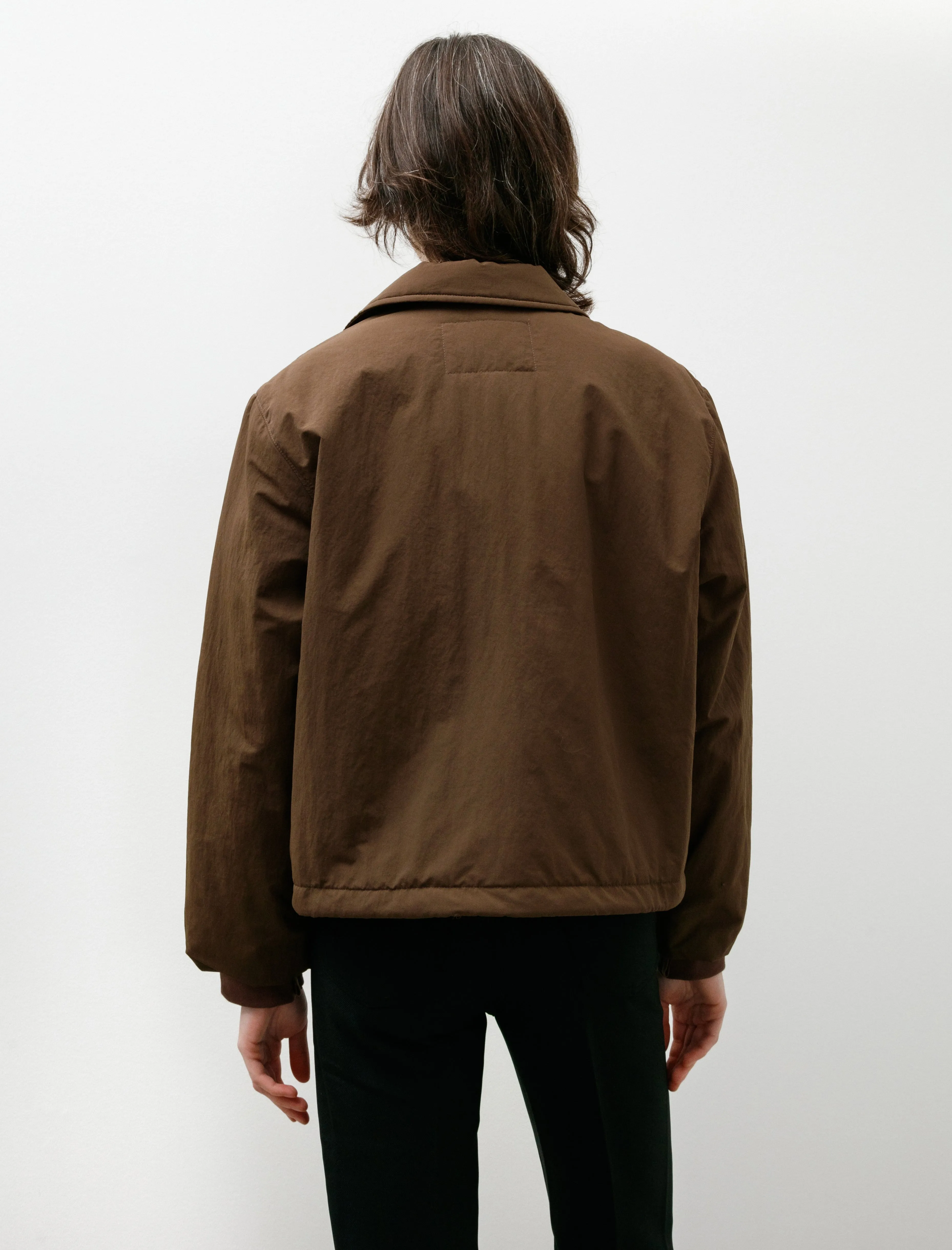 Puffed Simple Jacket Brown sold by SHOP NEIGHBOR product image thumbnail 4