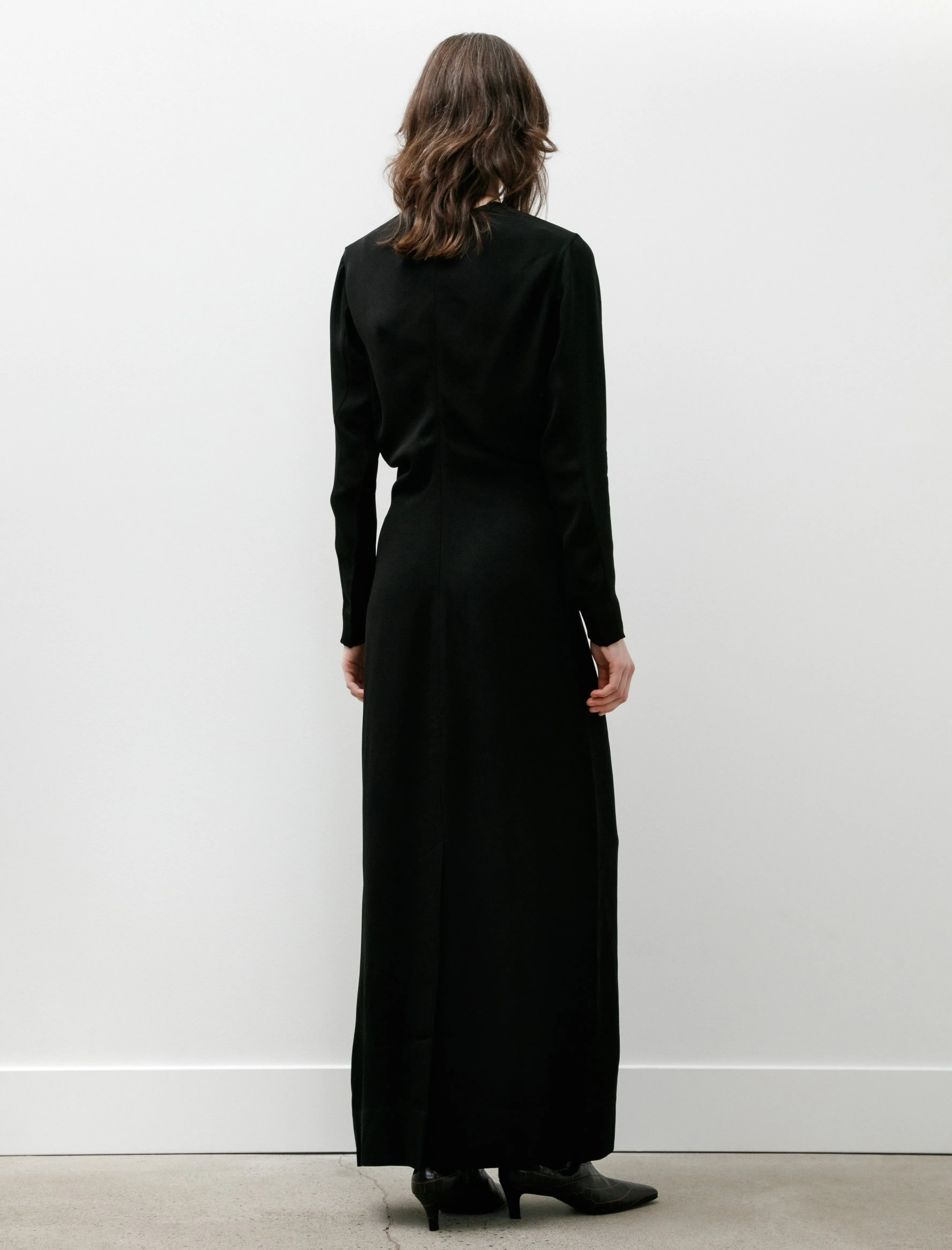 Long Sleeve Slouch Waist Dress Black sold by SHOP NEIGHBOR product image thumbnail 5