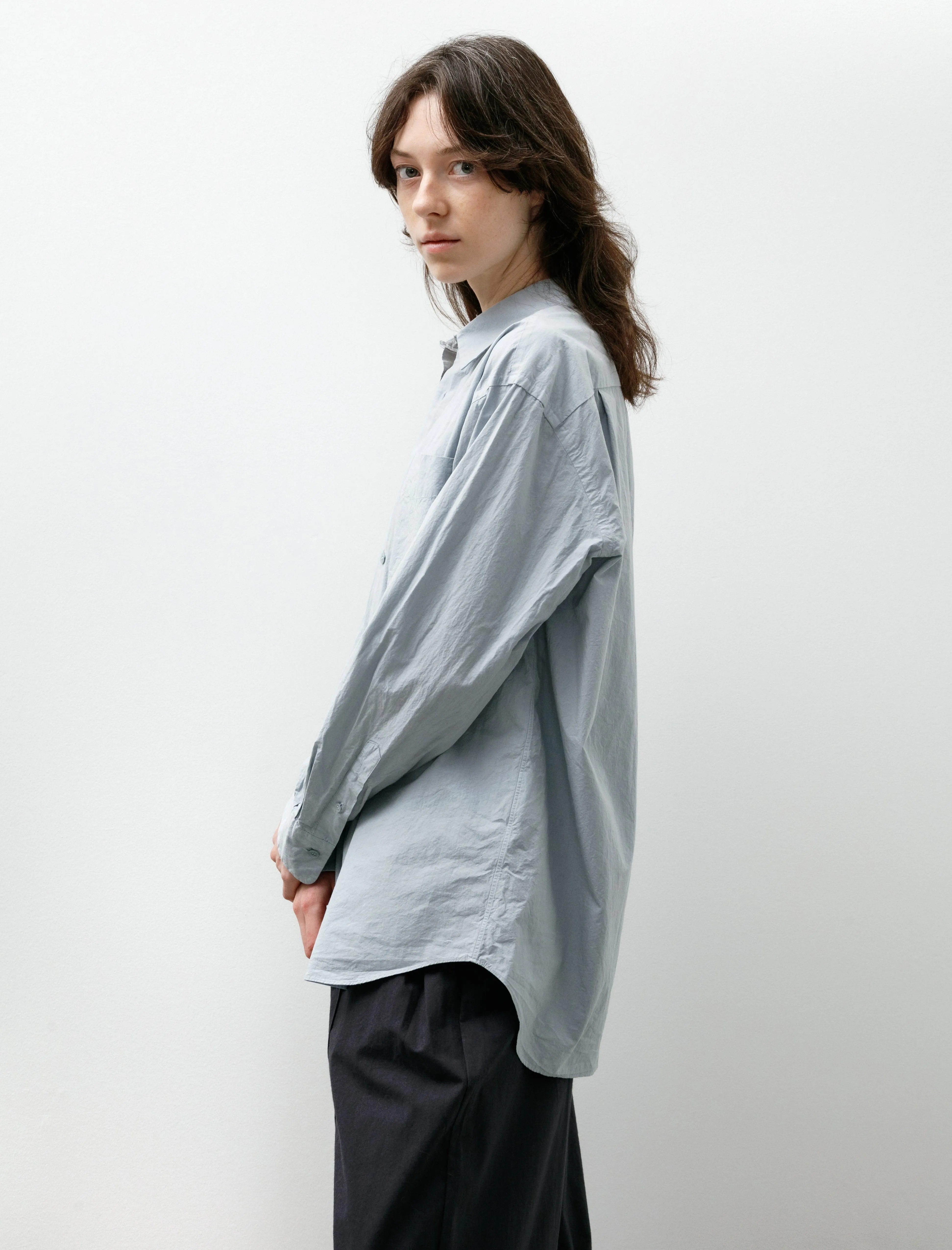 Regular Collar Shirt Sky Blue sold by SHOP NEIGHBOR product image thumbnail 3