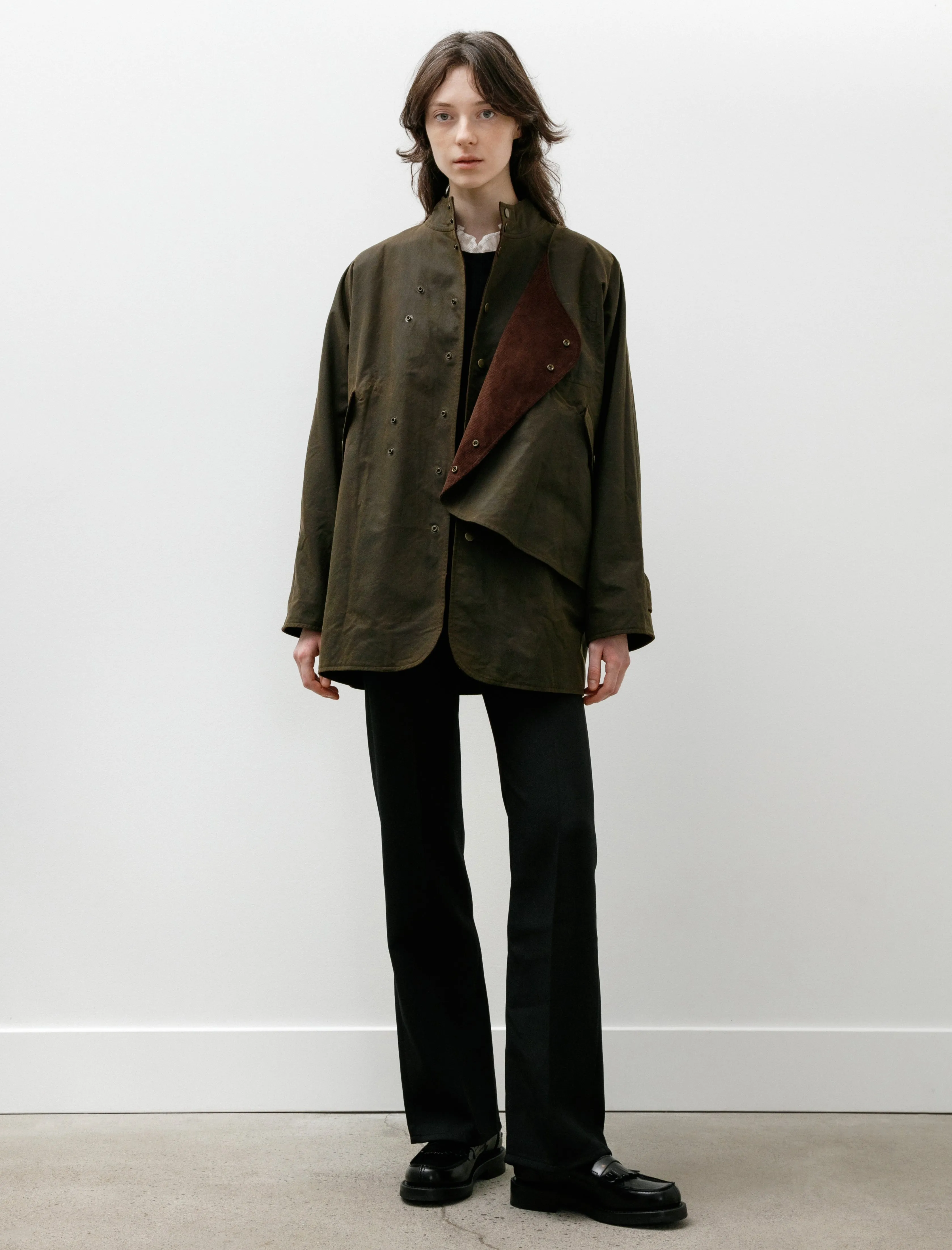 Mid Length Pipa Waxed Jacket Pine sold by SHOP NEIGHBOR