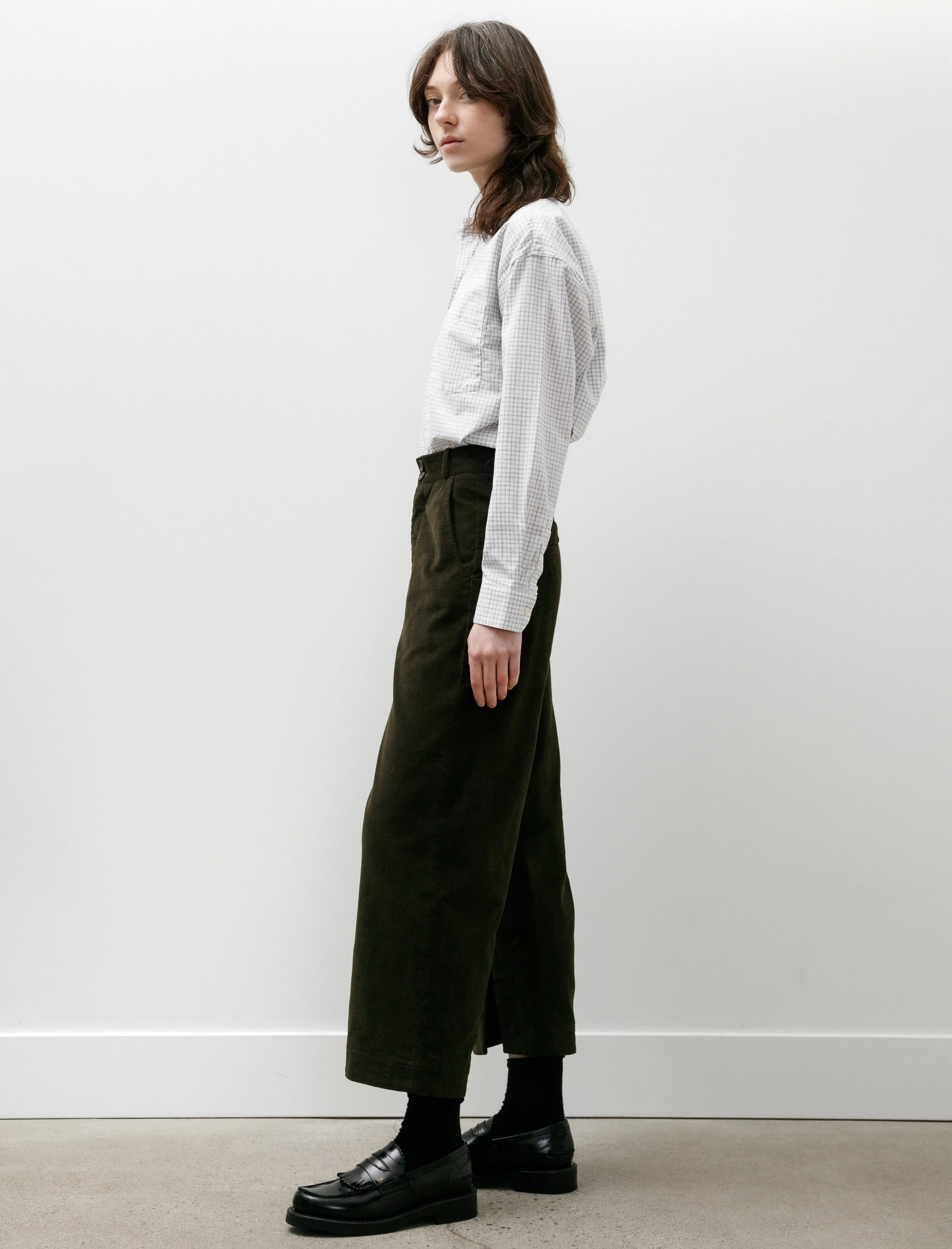 Rambling Trouser Dark Olive Corduroy sold by SHOP NEIGHBOR product image thumbnail 3