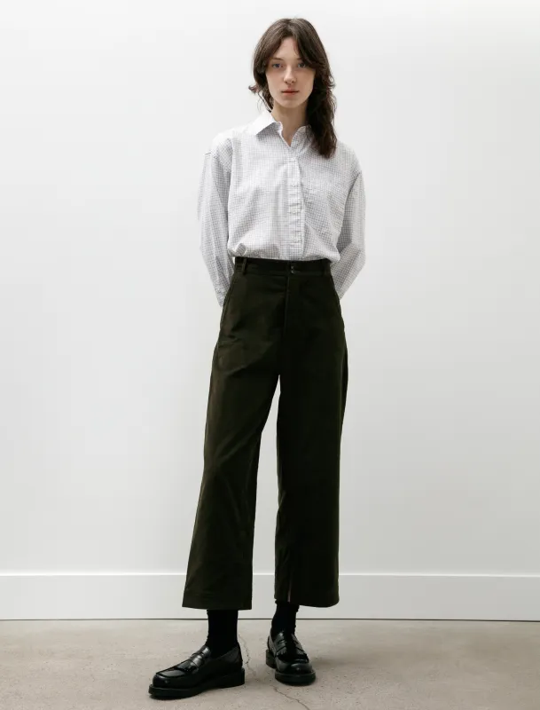 Rambling Trouser Dark Olive Corduroy sold by SHOP NEIGHBOR
