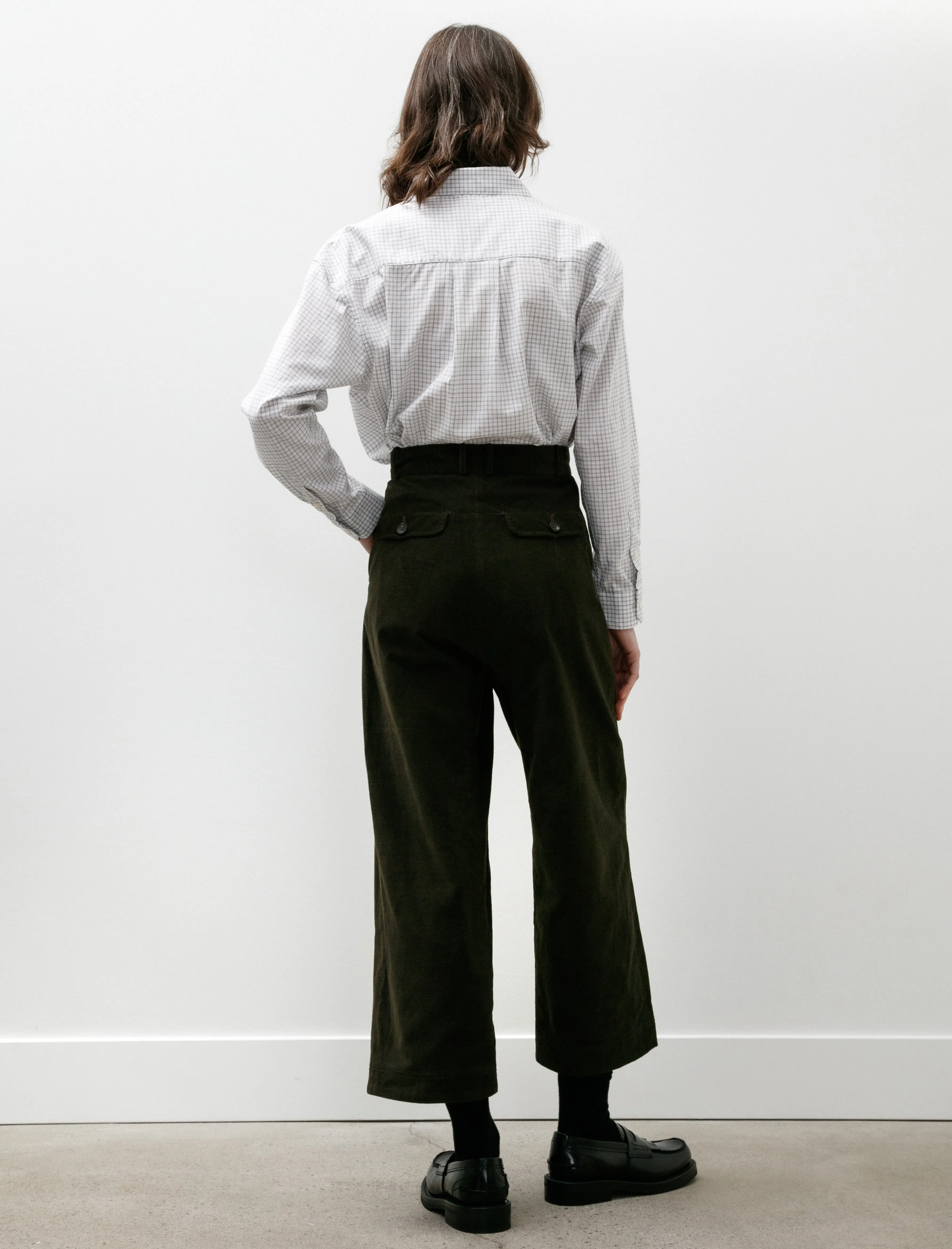 Rambling Trouser Dark Olive Corduroy sold by SHOP NEIGHBOR product image thumbnail 5