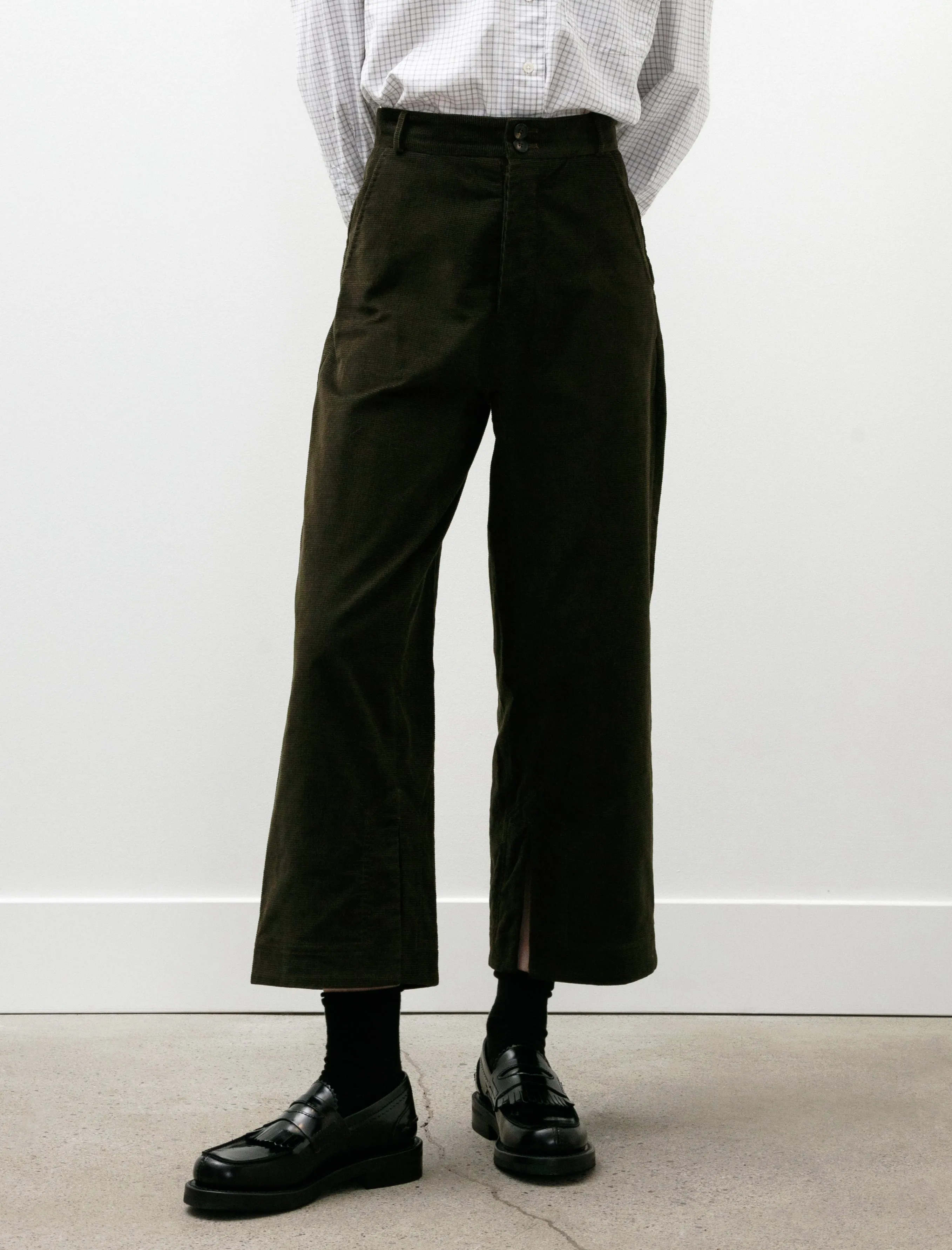 Rambling Trouser Dark Olive Corduroy sold by SHOP NEIGHBOR product image thumbnail 2