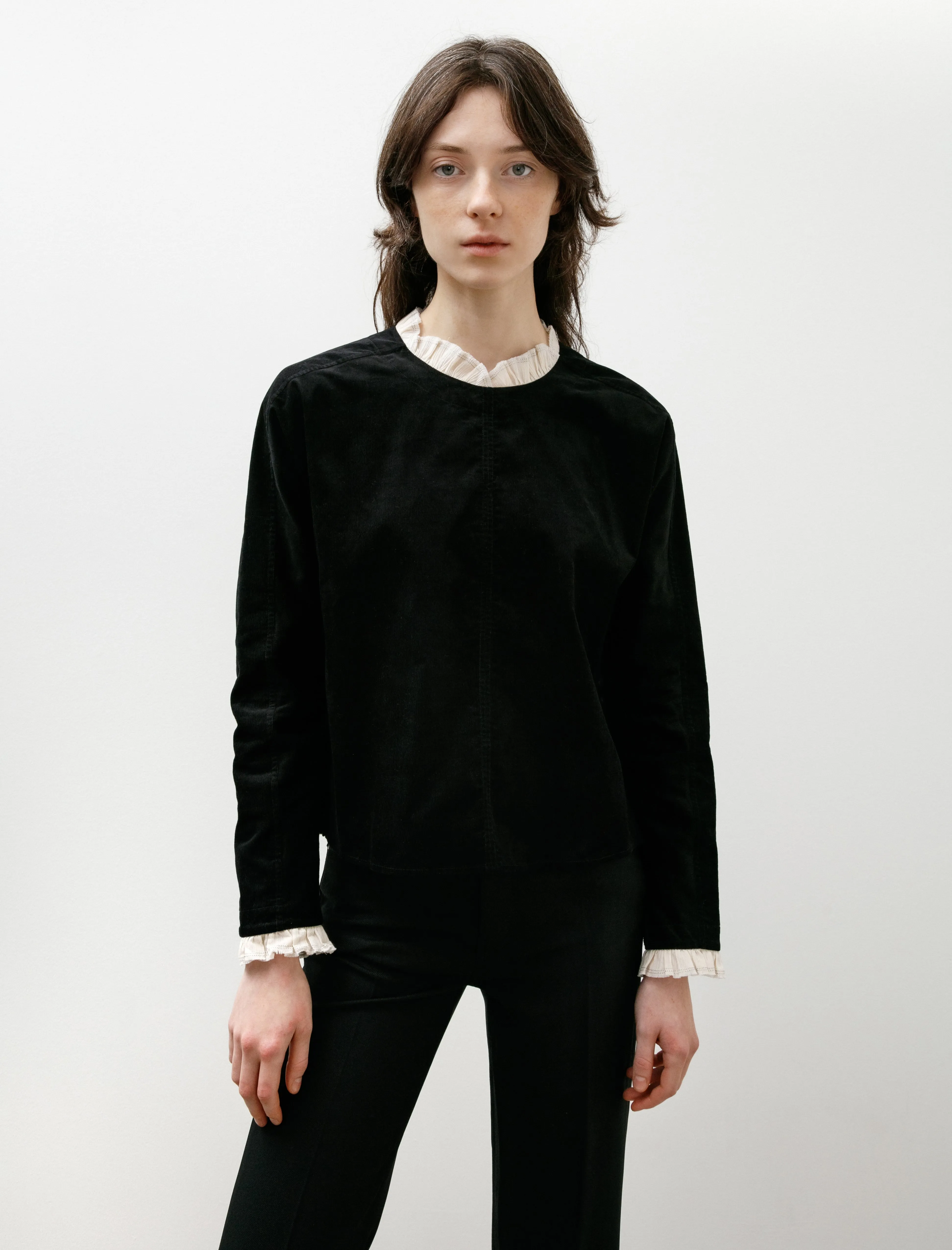 Ruffle Top Obsidian sold by SHOP NEIGHBOR