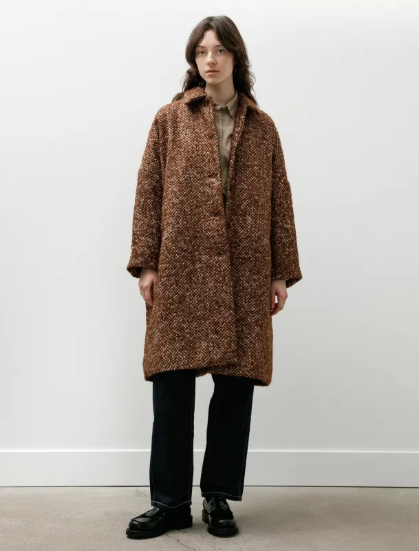 Big Blobby Coat Tweed Brown sold by SHOP NEIGHBOR