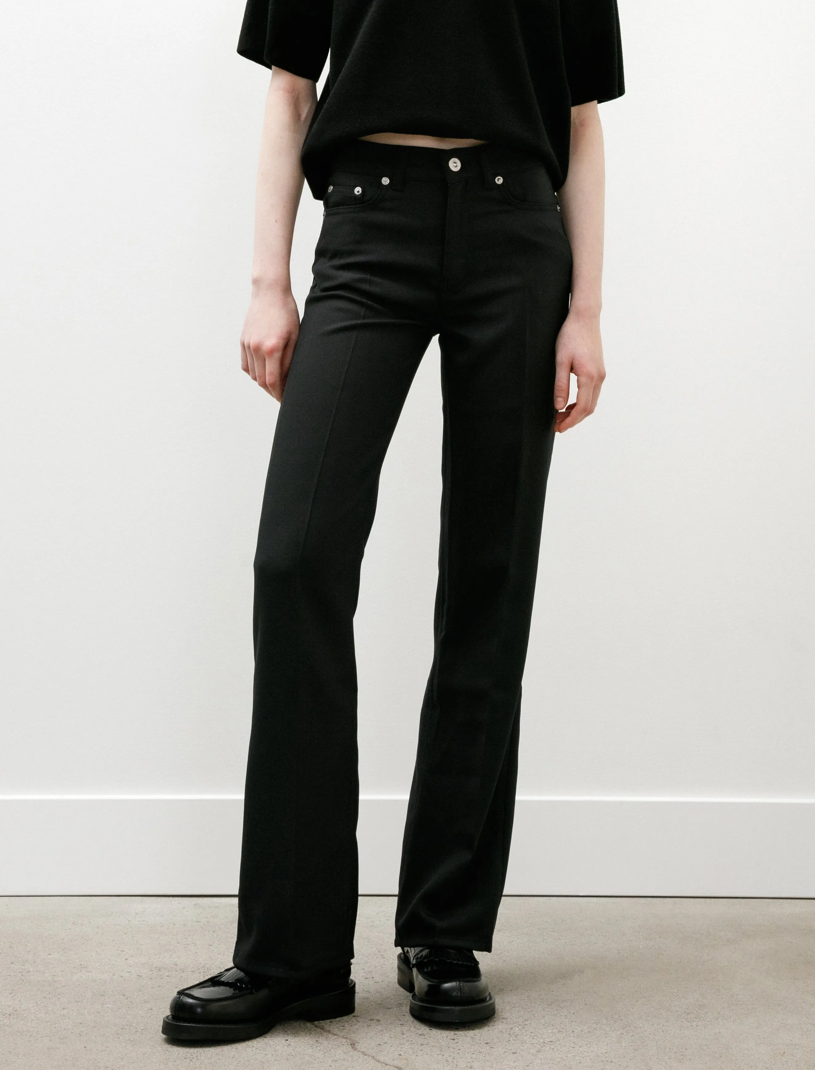 Boot Cut Black Permanent Crease sold by SHOP NEIGHBOR product image thumbnail 2