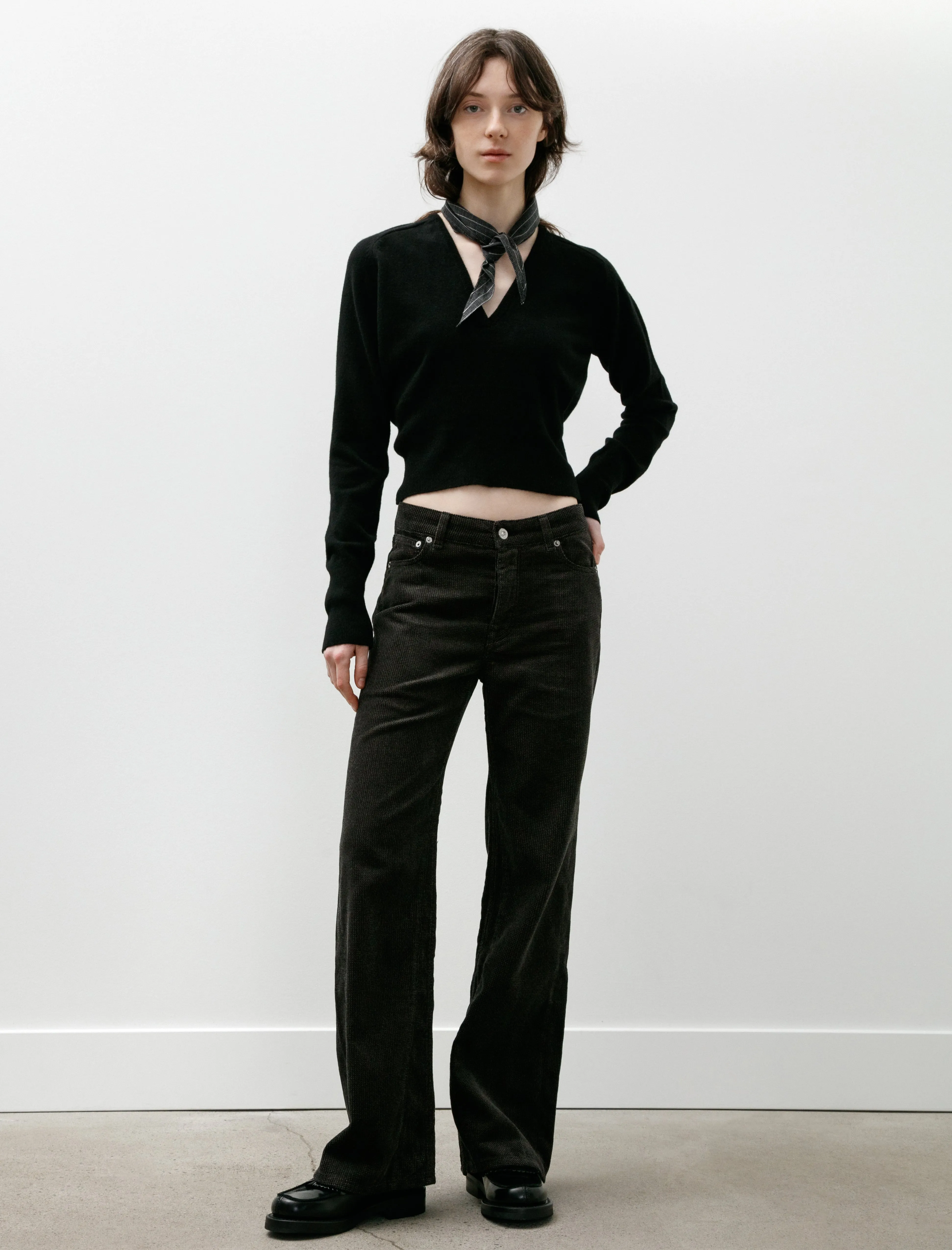 Treble Cut Dark Brown Twill Cord sold by SHOP NEIGHBOR