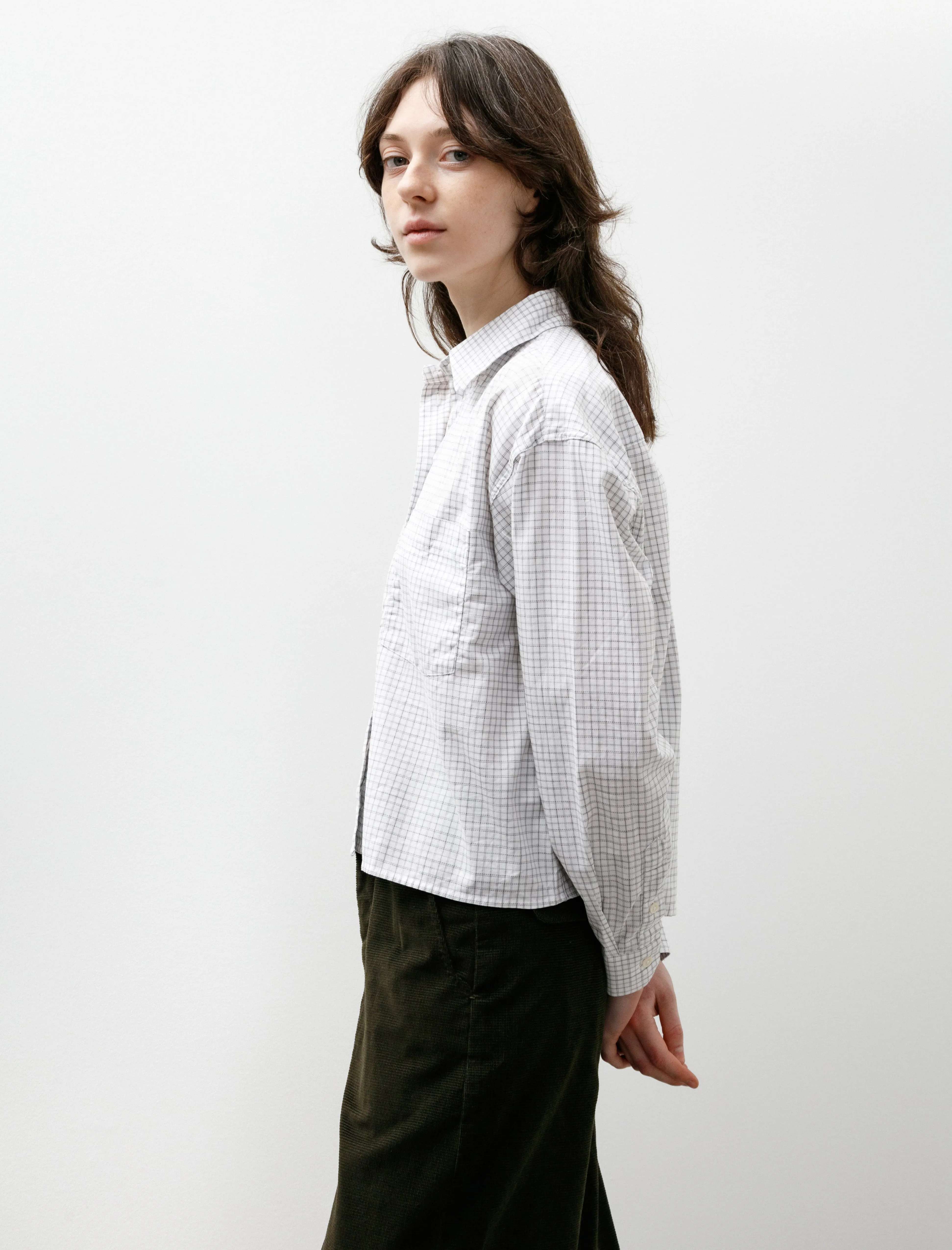 New Format Shirt White Vintage Check sold by SHOP NEIGHBOR product image thumbnail 3