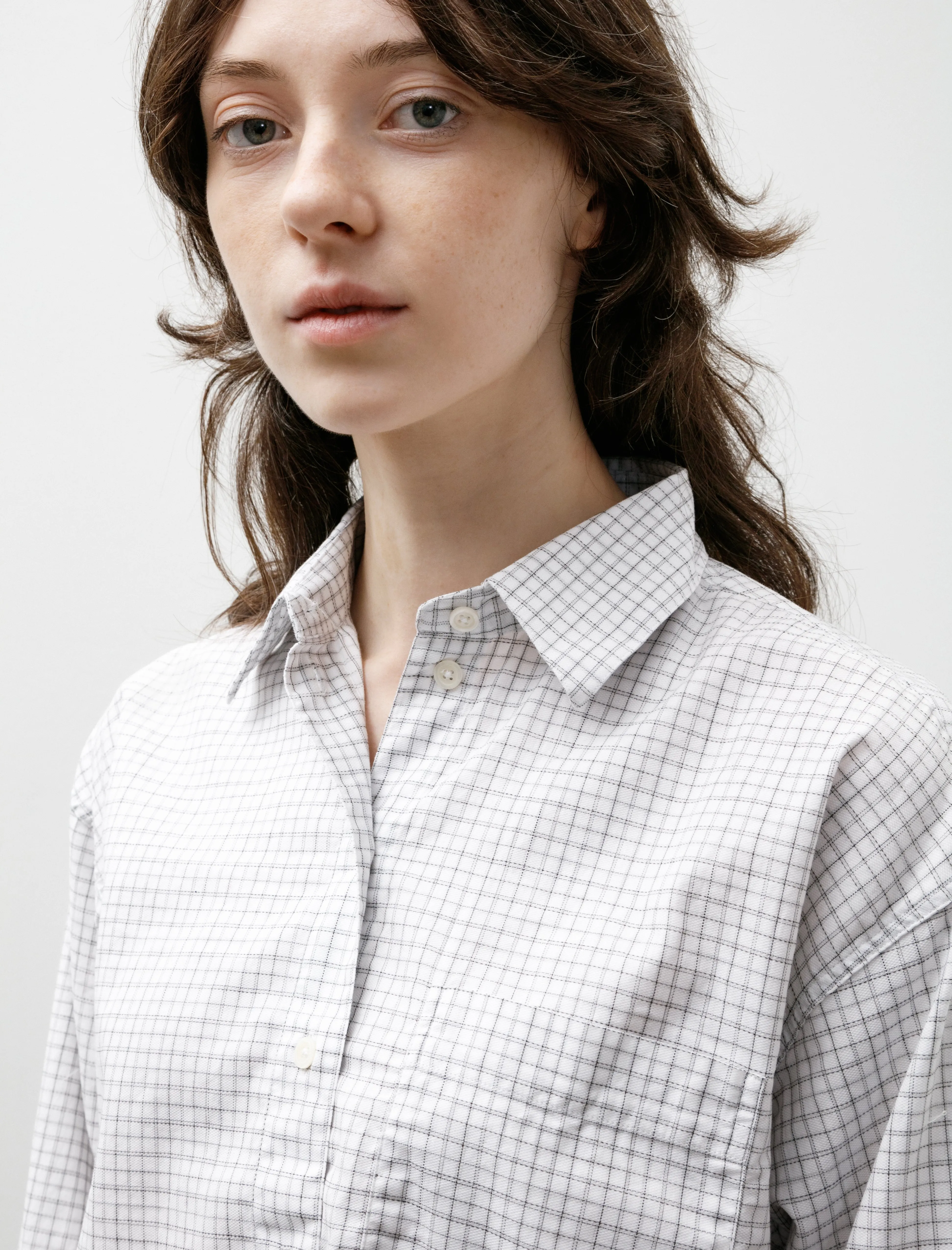 New Format Shirt White Vintage Check sold by SHOP NEIGHBOR product image thumbnail 2