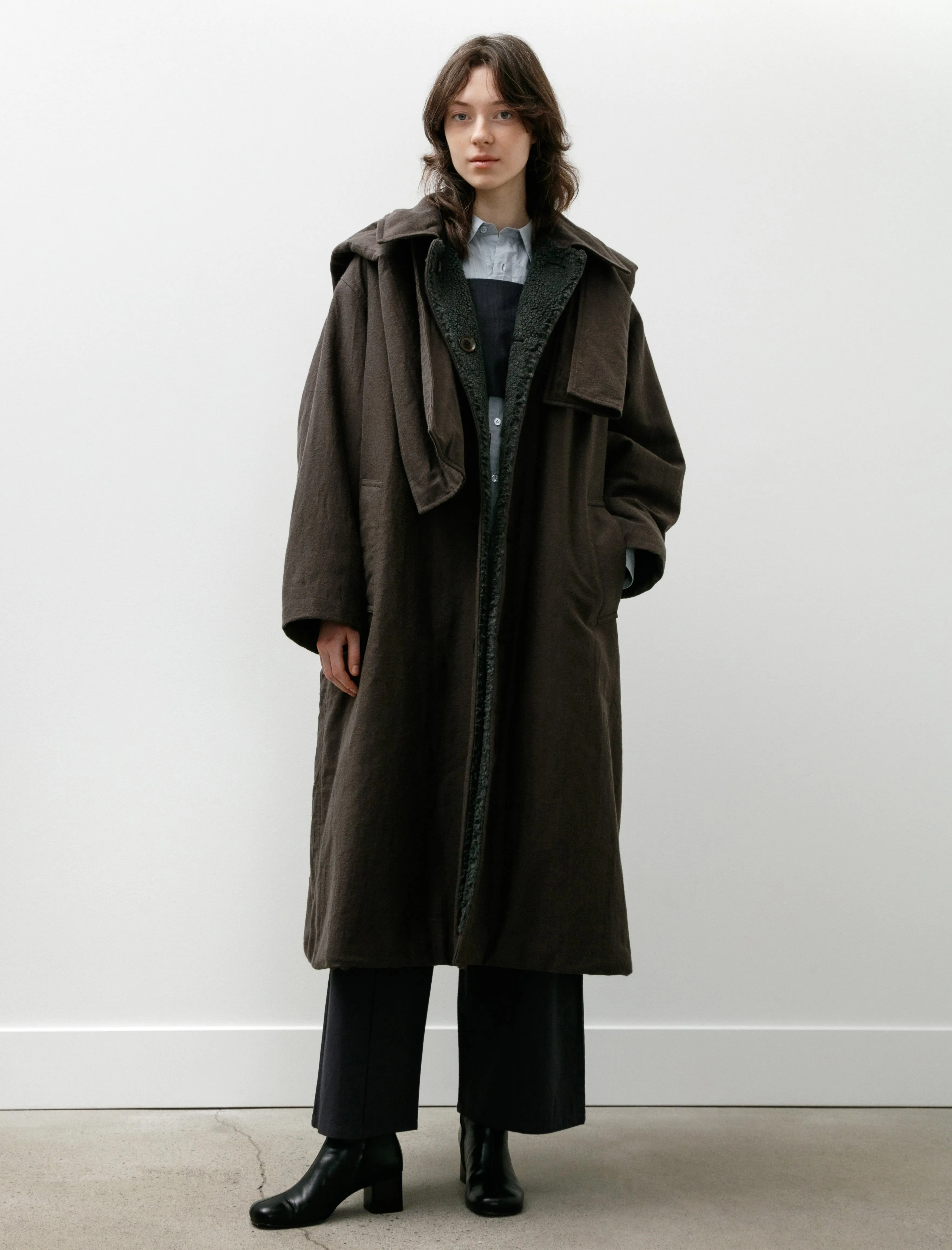 Detachable Hoodie Coat Grey sold by SHOP NEIGHBOR