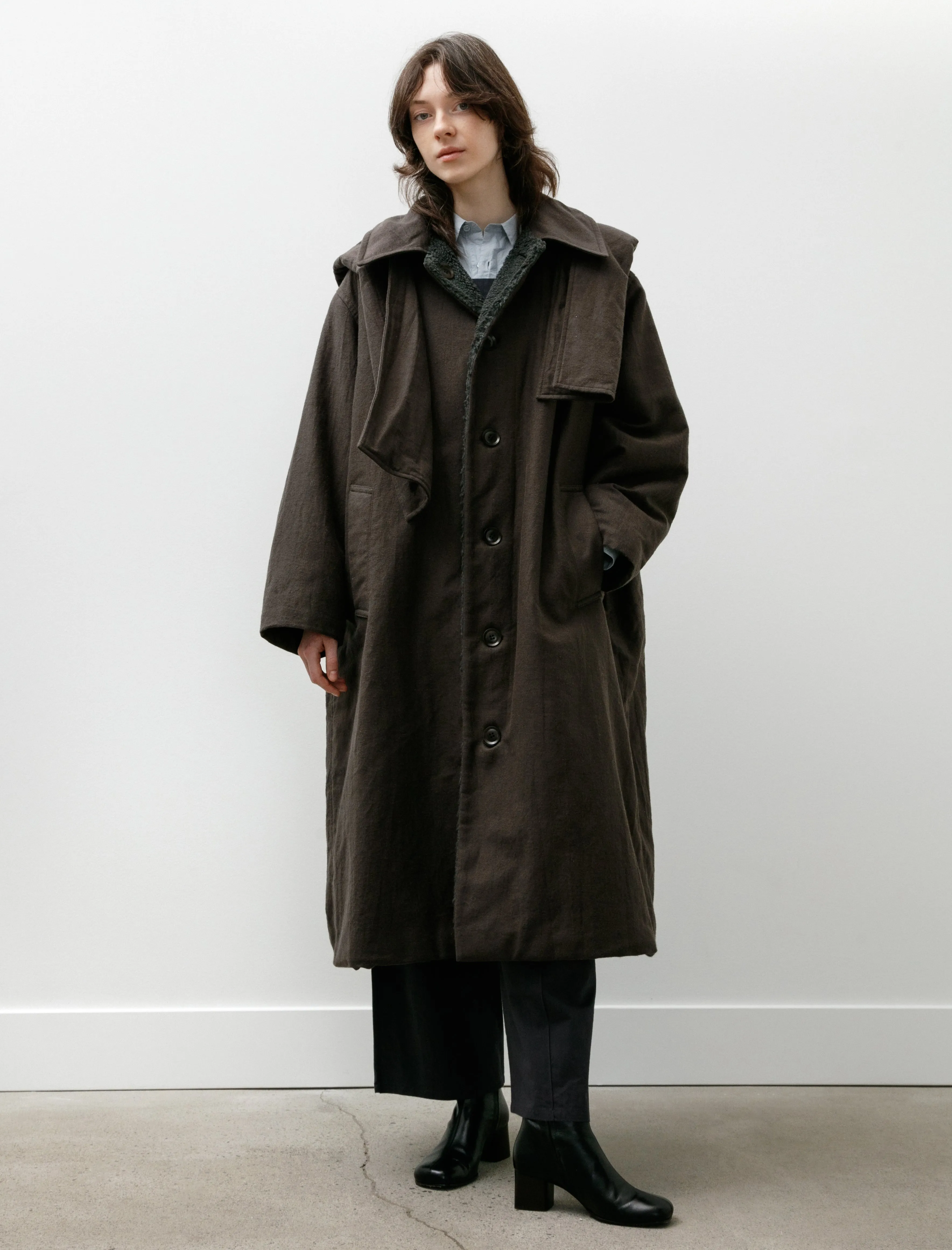 Detachable Hoodie Coat Grey sold by SHOP NEIGHBOR product image thumbnail 3