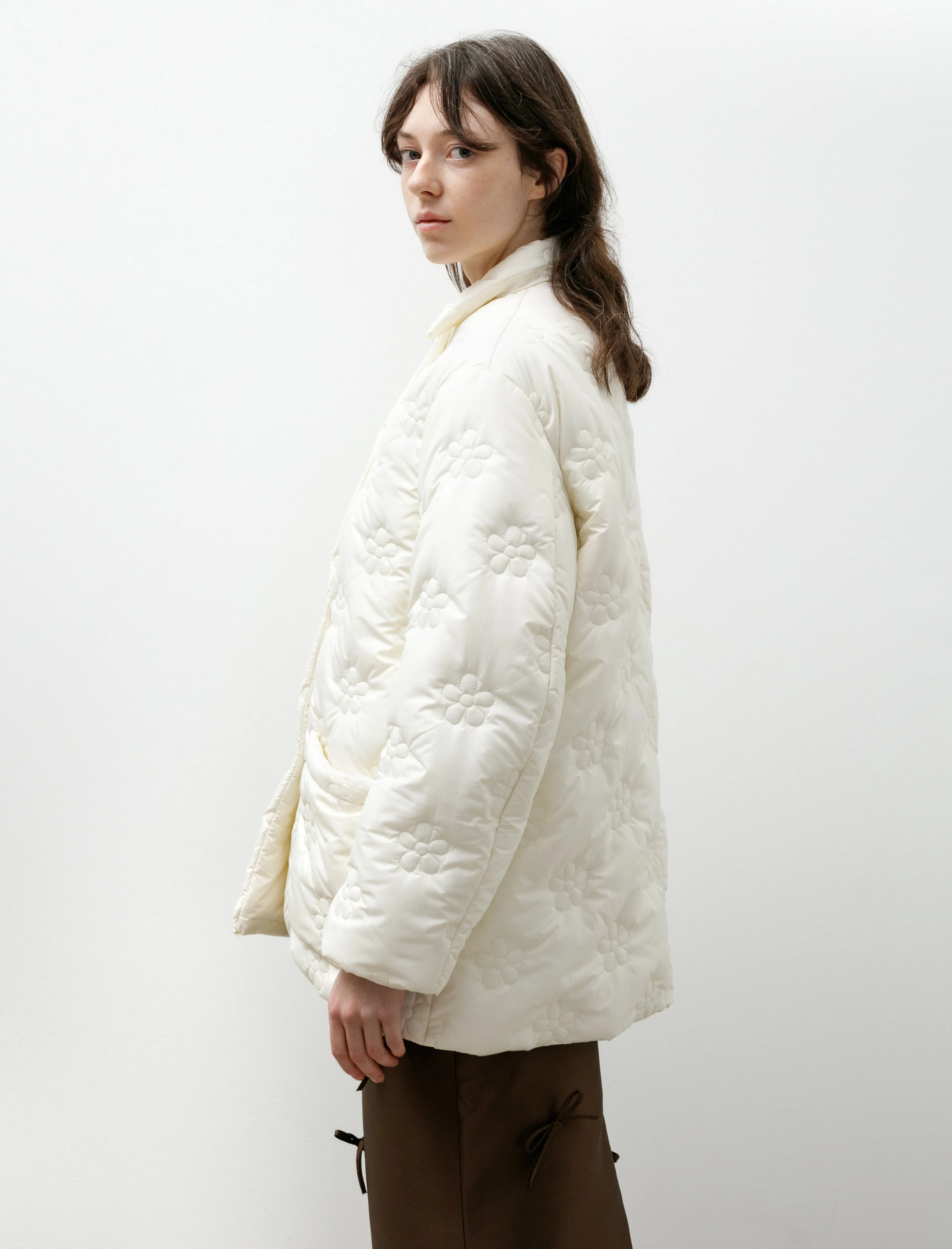 Small Puff Coat Off White sold by SHOP NEIGHBOR product image thumbnail 5
