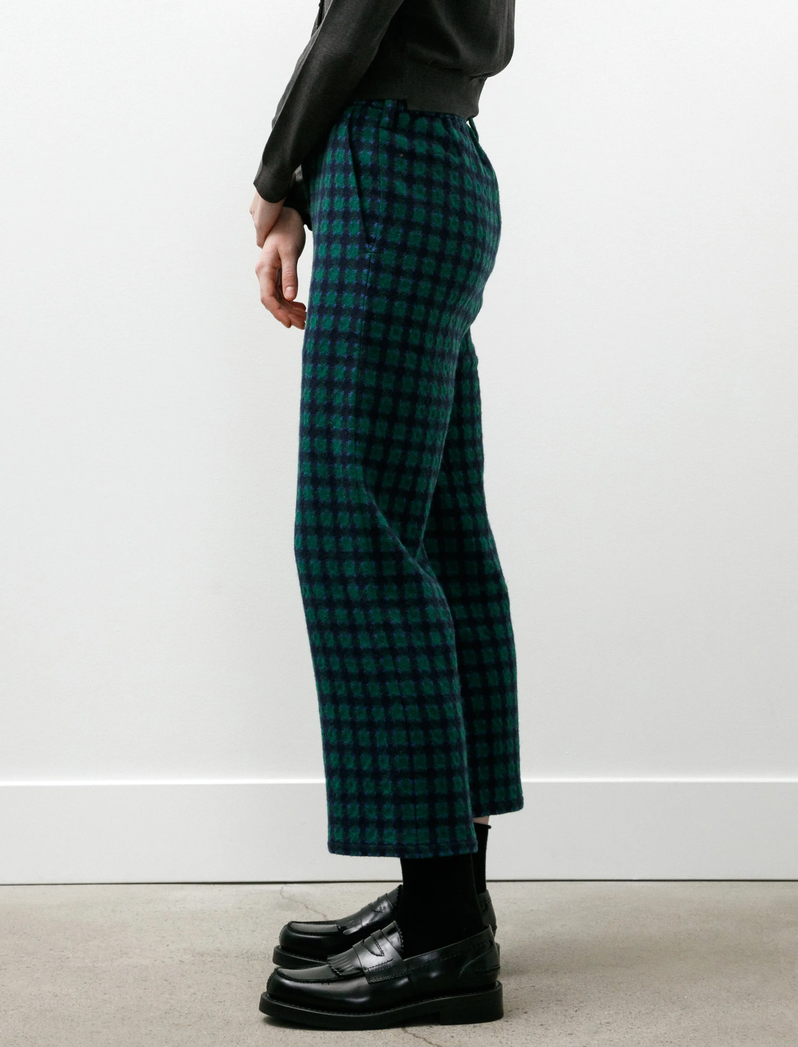 Opa Trouser Navy Check sold by SHOP NEIGHBOR product image thumbnail 3
