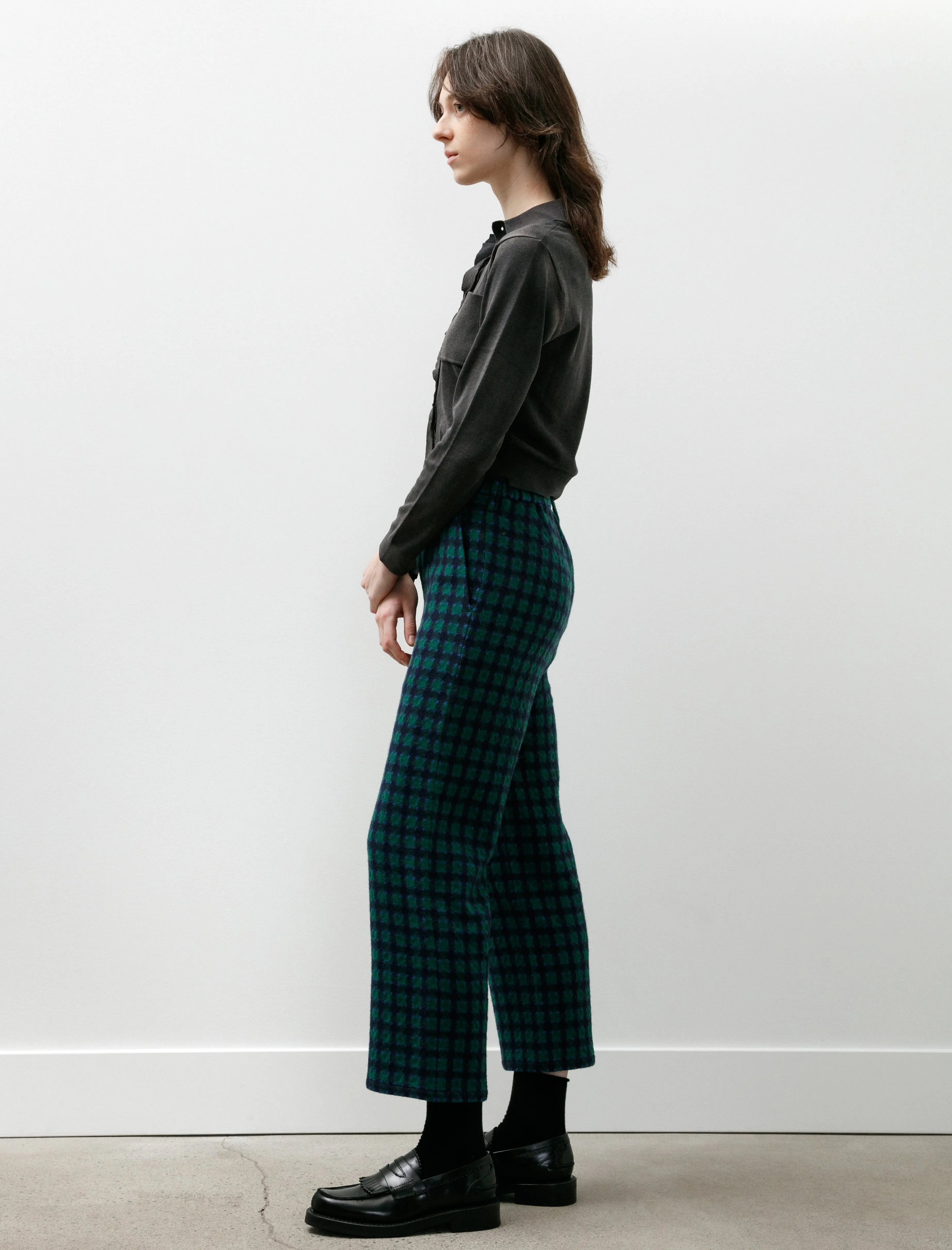 Opa Trouser Navy Check sold by SHOP NEIGHBOR product image thumbnail 4