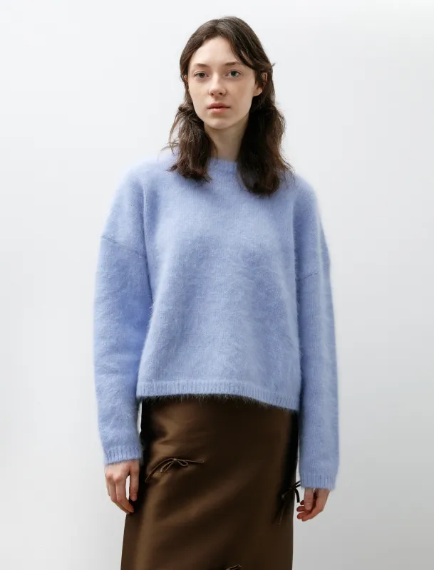 Goo Sweater Light Blue made by Eleph Womens