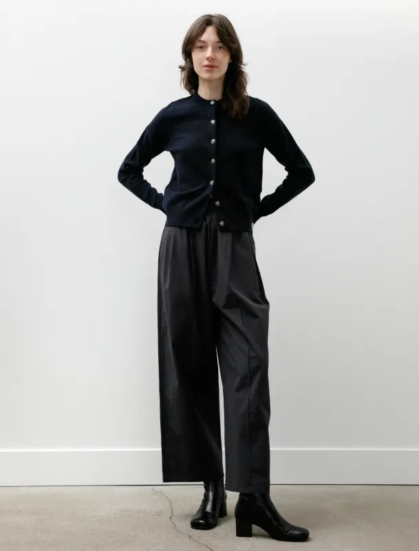 Luce Trouser Pintuck Navy sold by SHOP NEIGHBOR