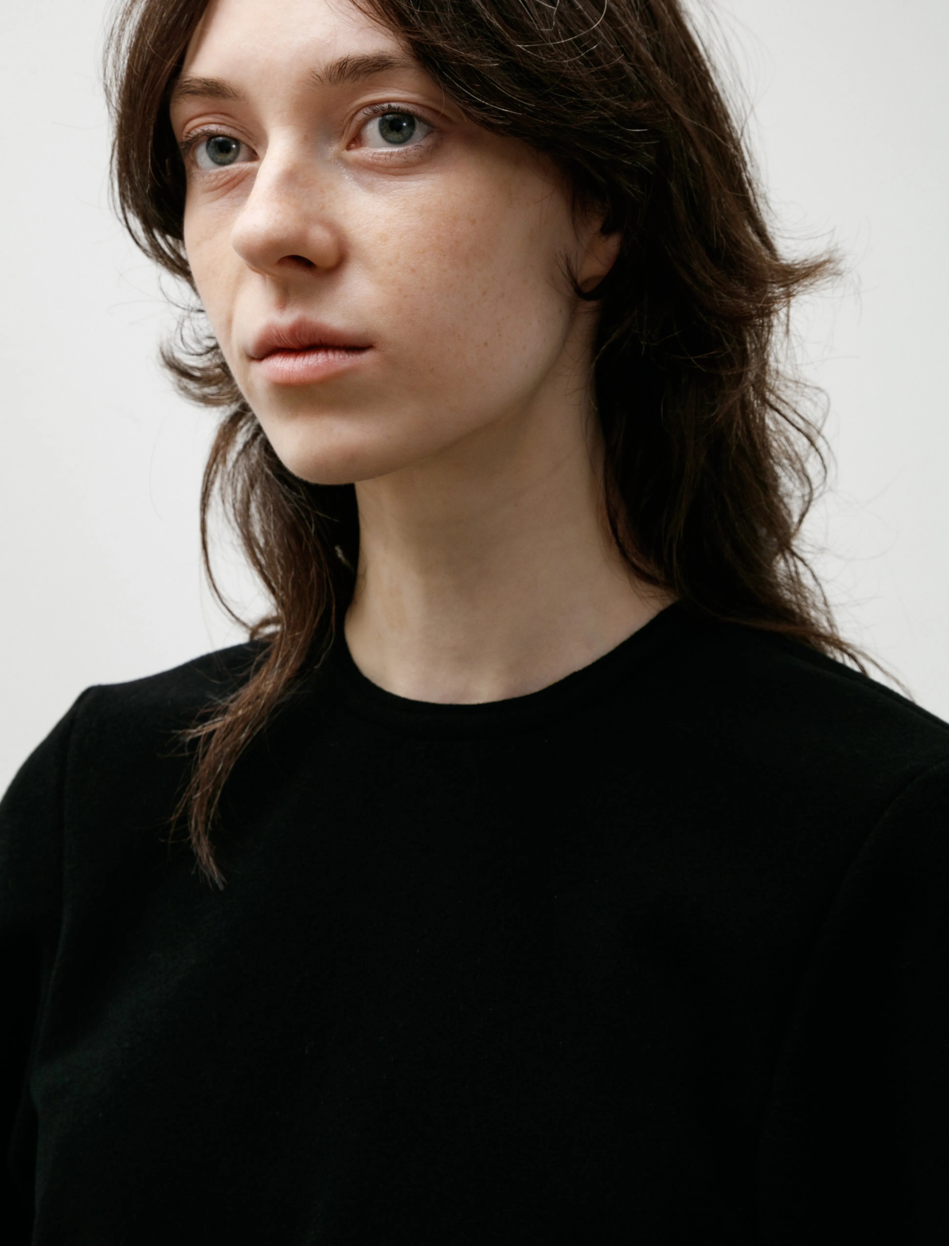 Tailored Tee Top Wool Fleece Black sold by SHOP NEIGHBOR product image thumbnail 2