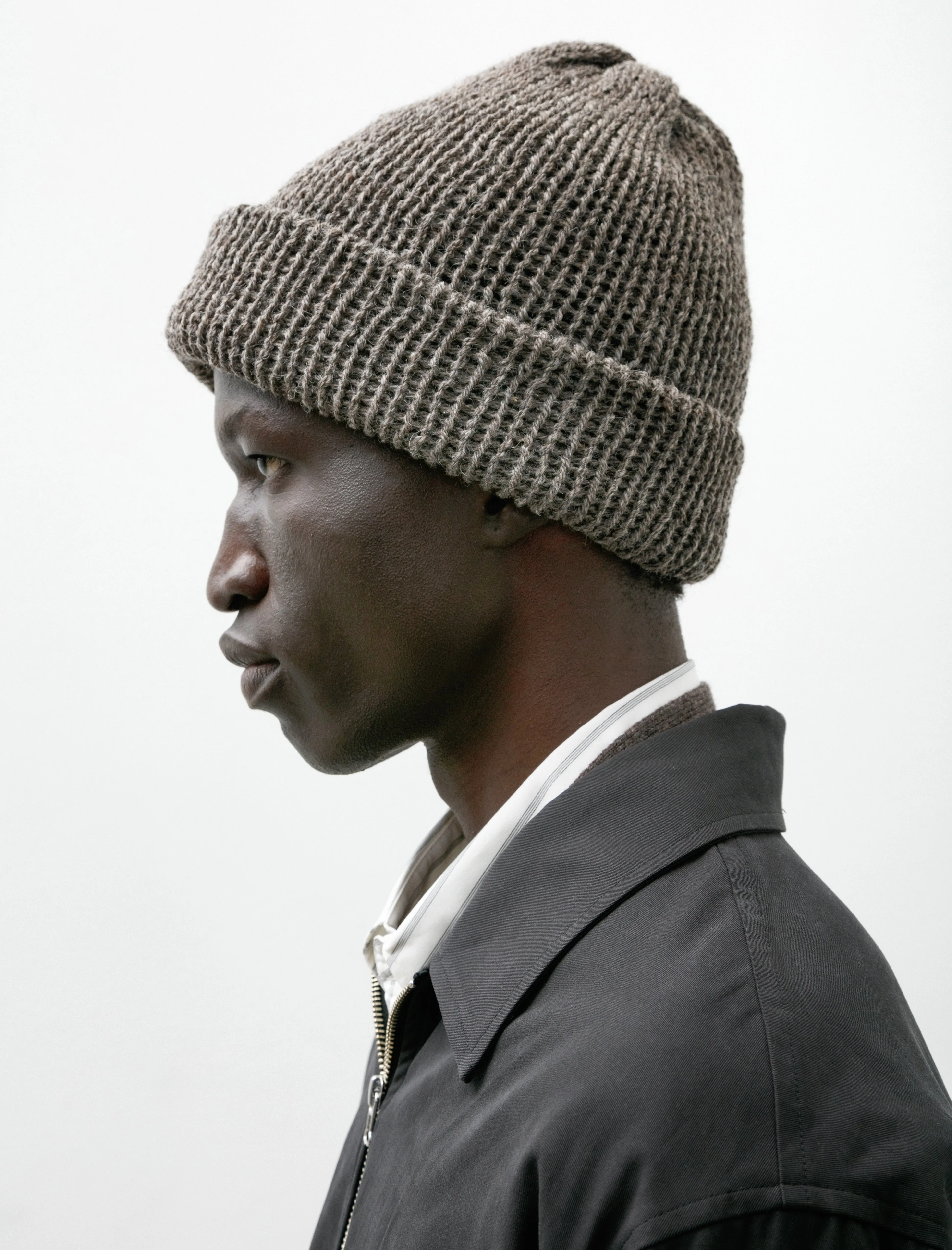 Double Layer Toque Sheep's Grey sold by SHOP NEIGHBOR product image thumbnail 2