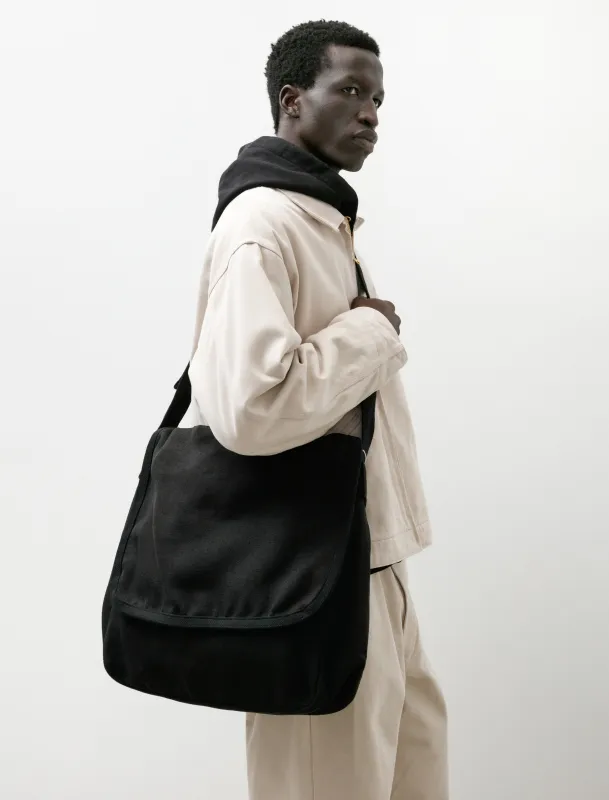 Hemp Duck Shoulder Bag Black sold by SHOP NEIGHBOR