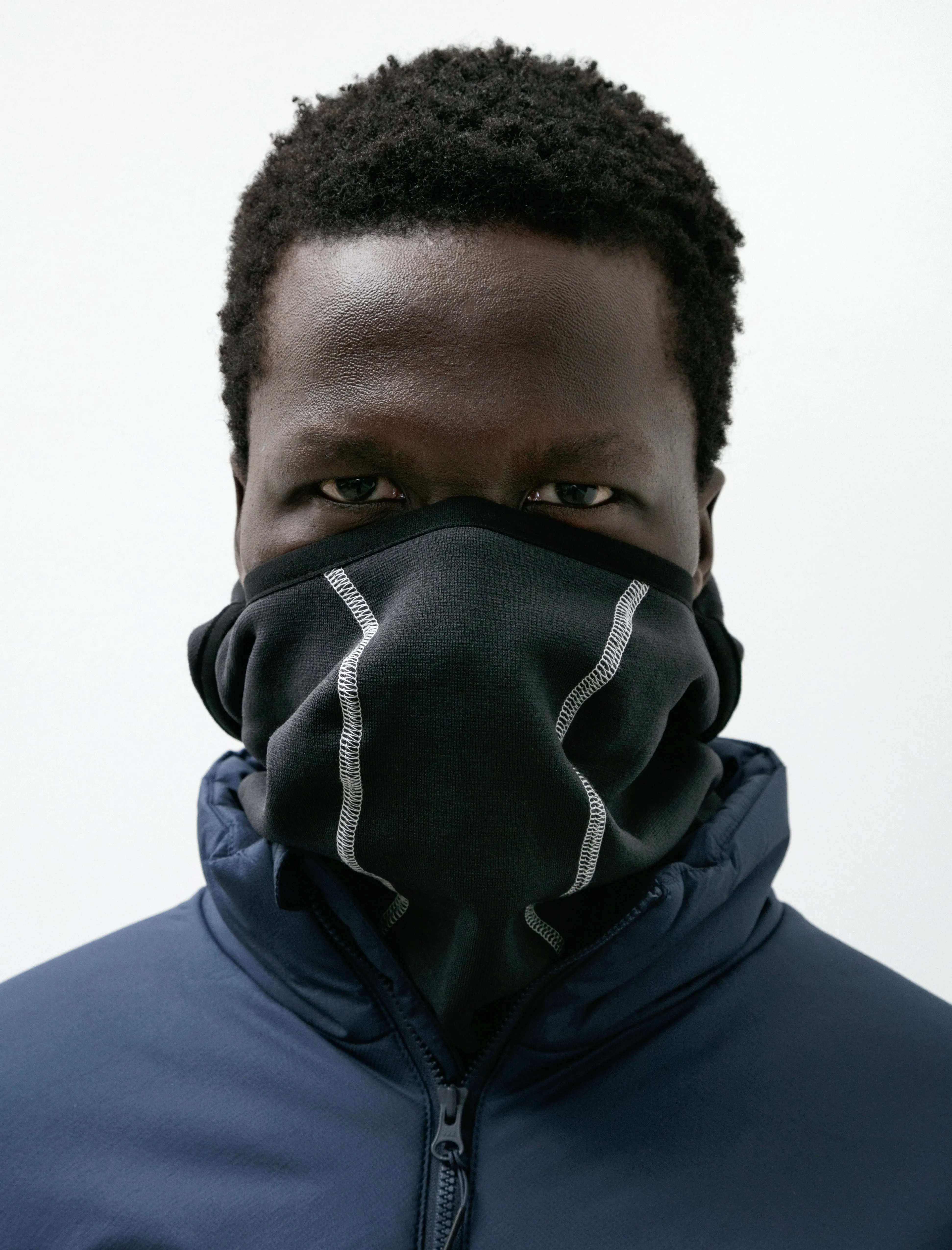 Power Wool Balaclava Black/Glacier Grey sold by SHOP NEIGHBOR product image thumbnail 4